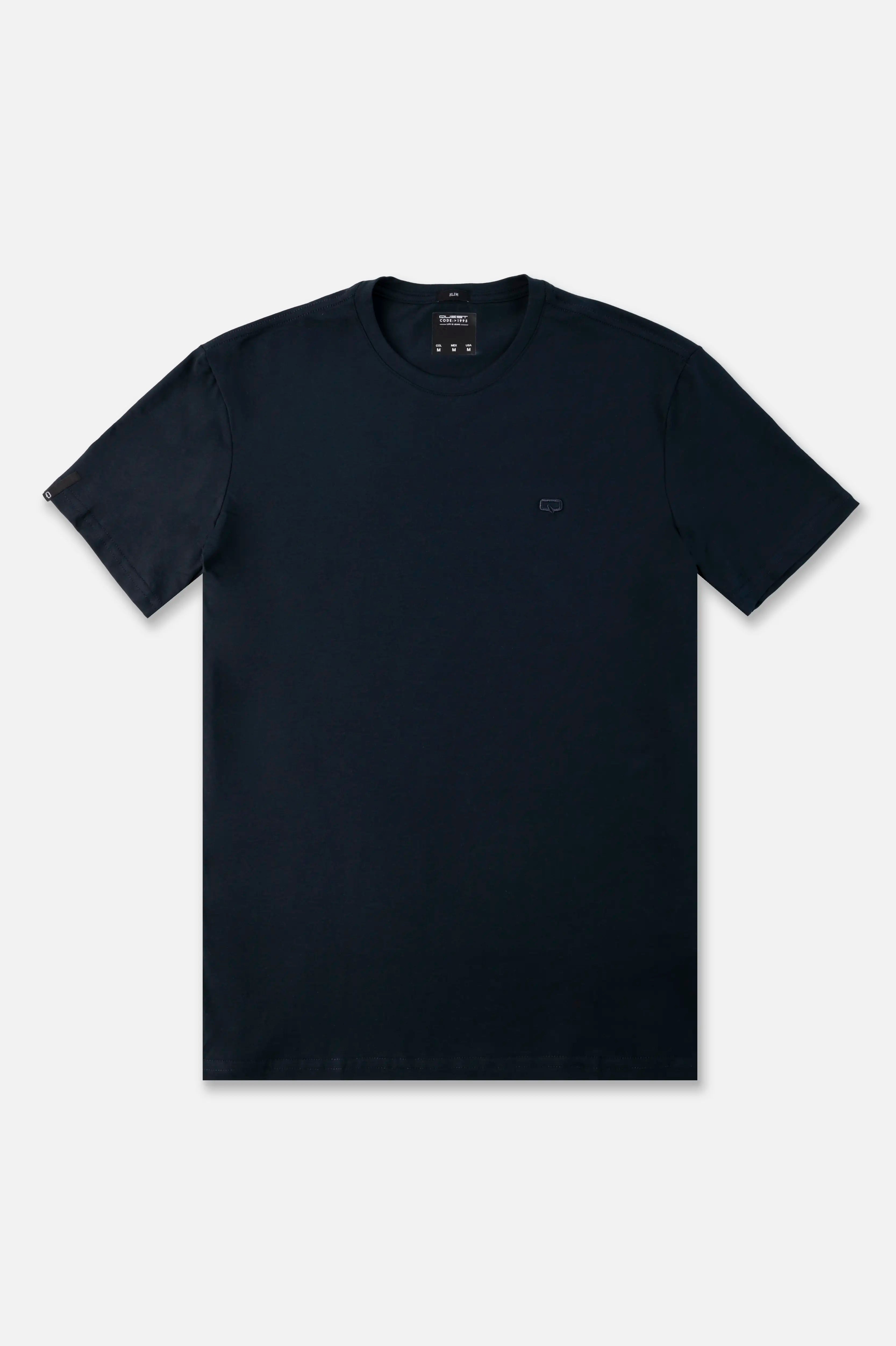 CAMISETA ESPECIAL UNICOLOR COLOR AZUL OSCURO