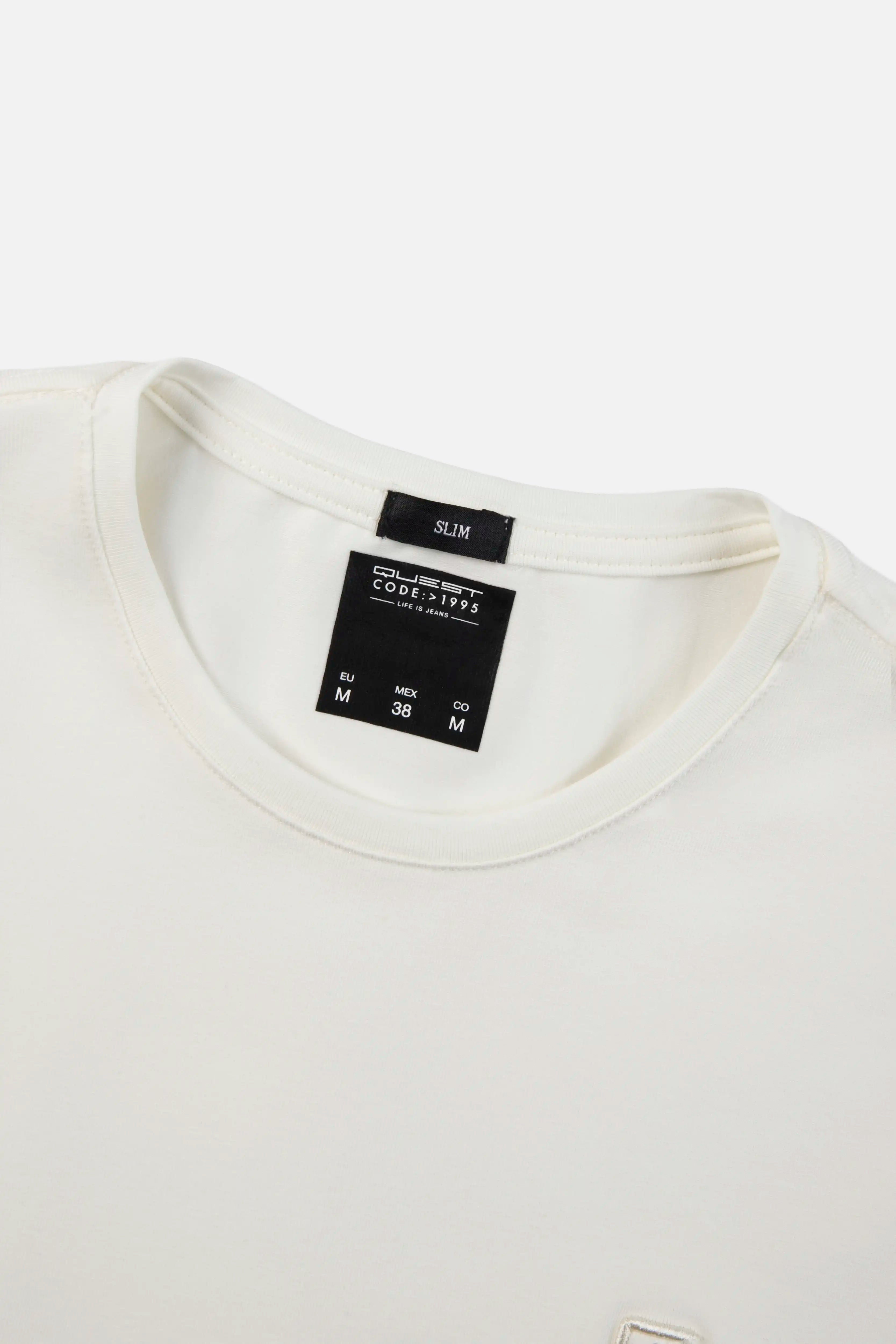CAMISETA ESPECIAL UNICOLOR COLOR IVORY