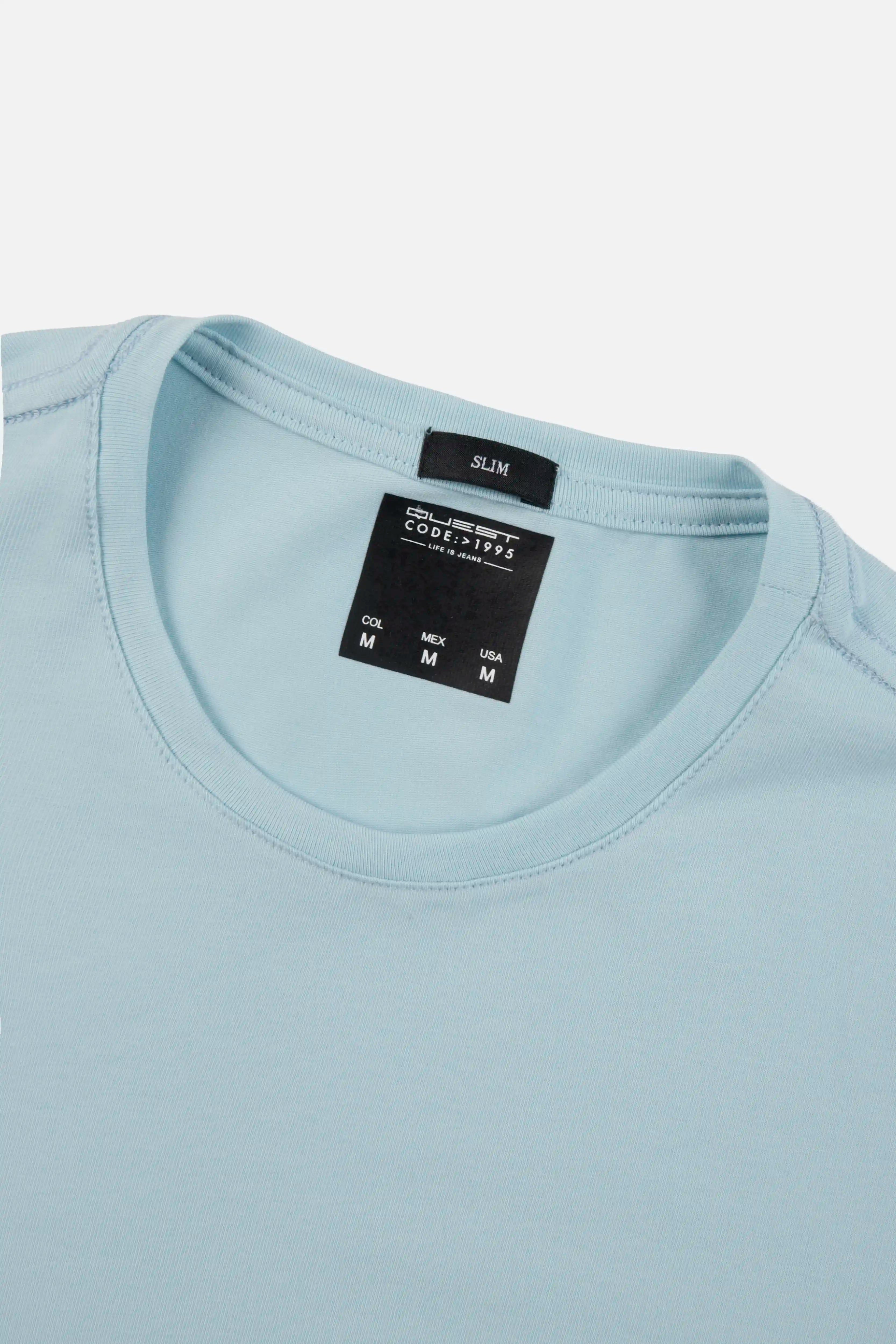 CAMISETA ESPECIAL UNICOLOR COLOR CLEAR SKY