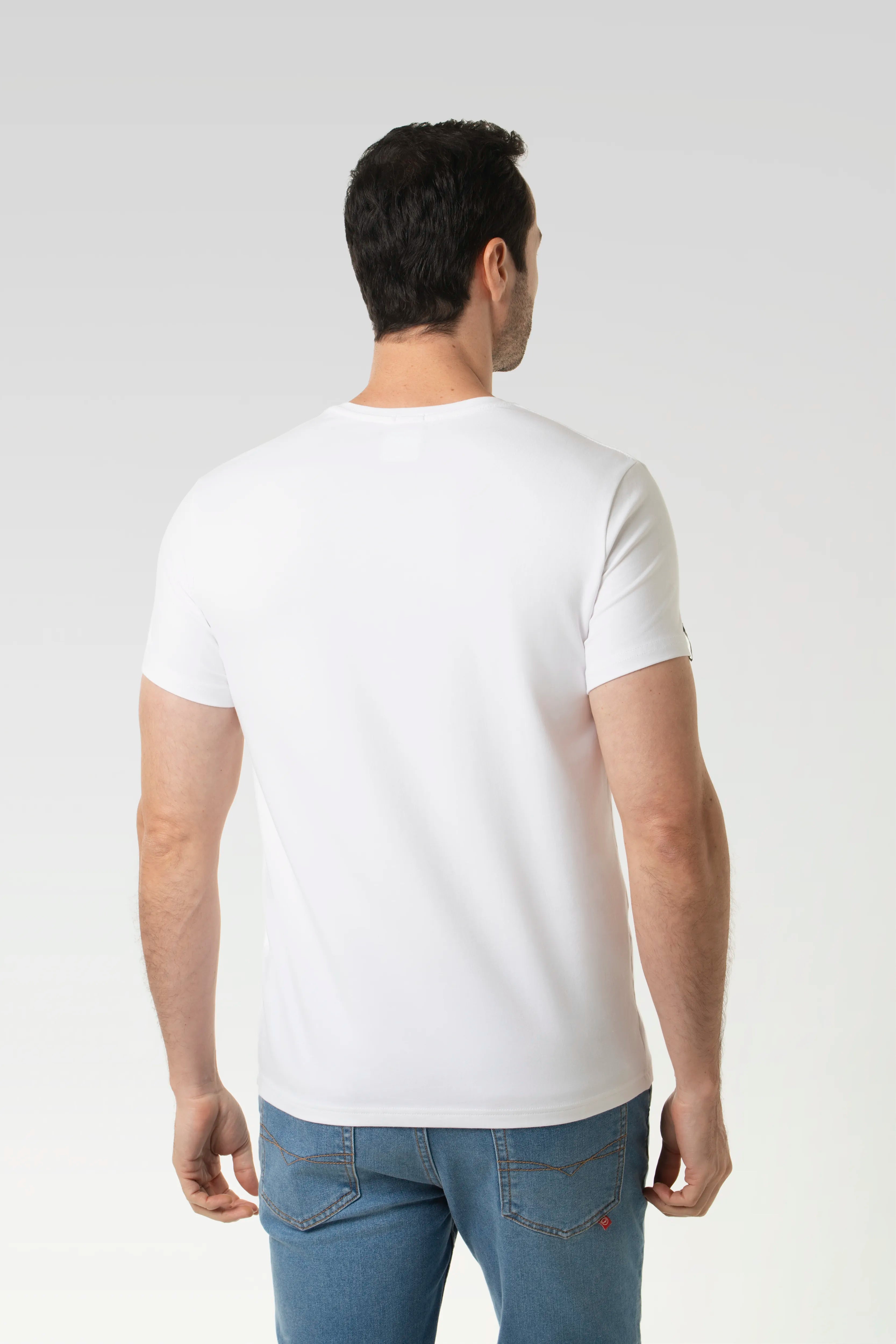 CAMISETA ESPECIAL UNICOLOR COLOR BLANCO