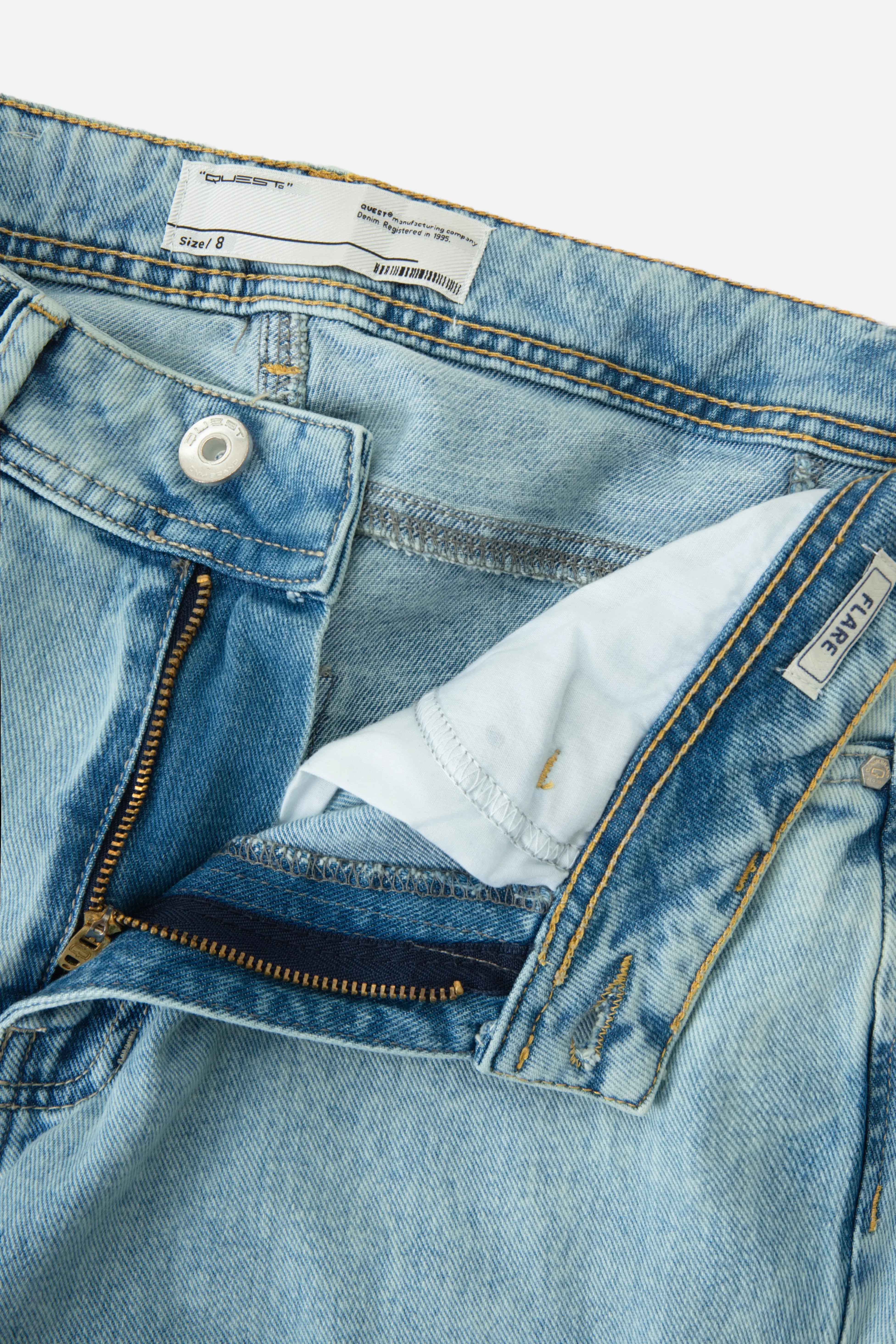 JEAN 5 BOLSILLOS COLOR AZUL CLARO