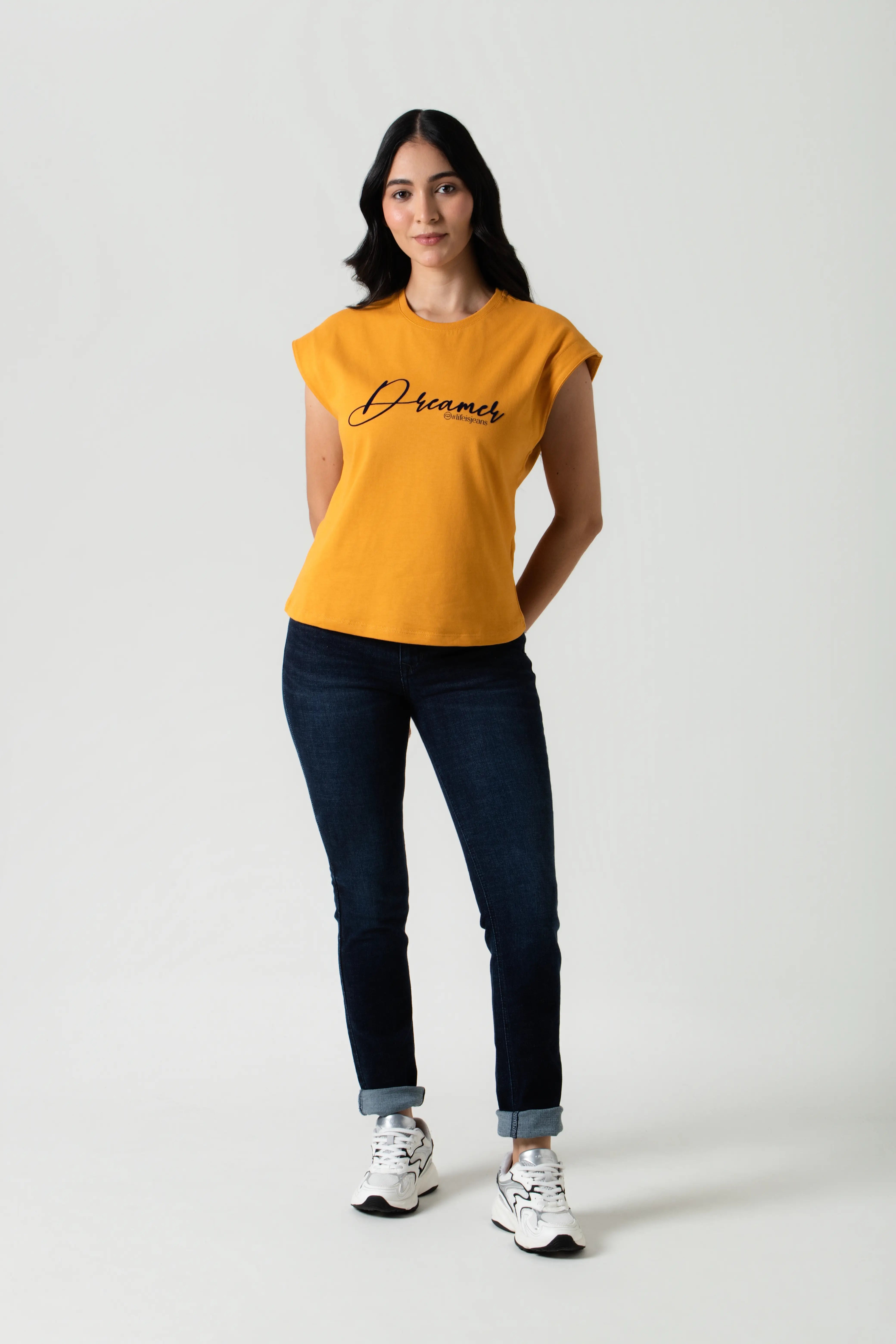 JEAN 5 BOLSILLOS COLOR AZUL OSCURO