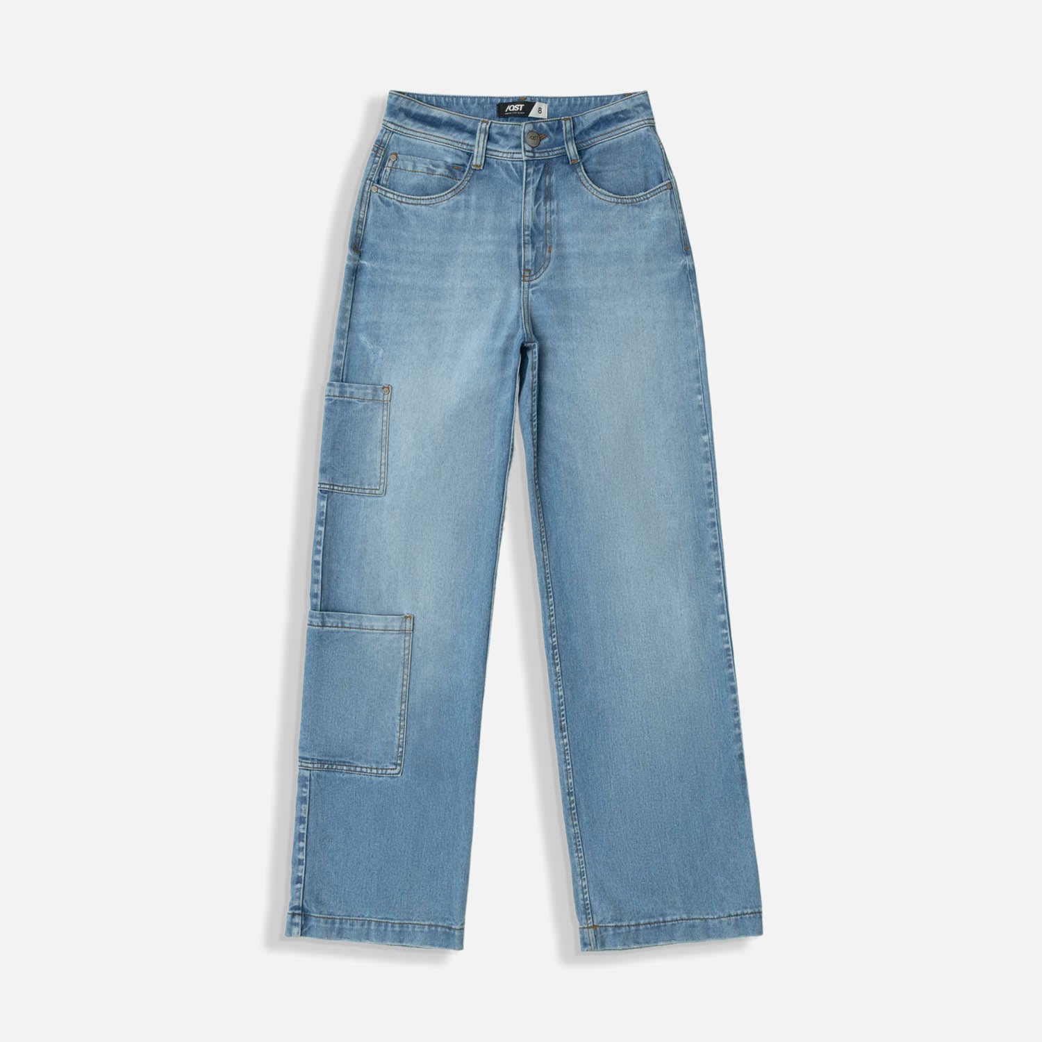 JEAN CARGO COLOR AZUL MEDIO CLARO