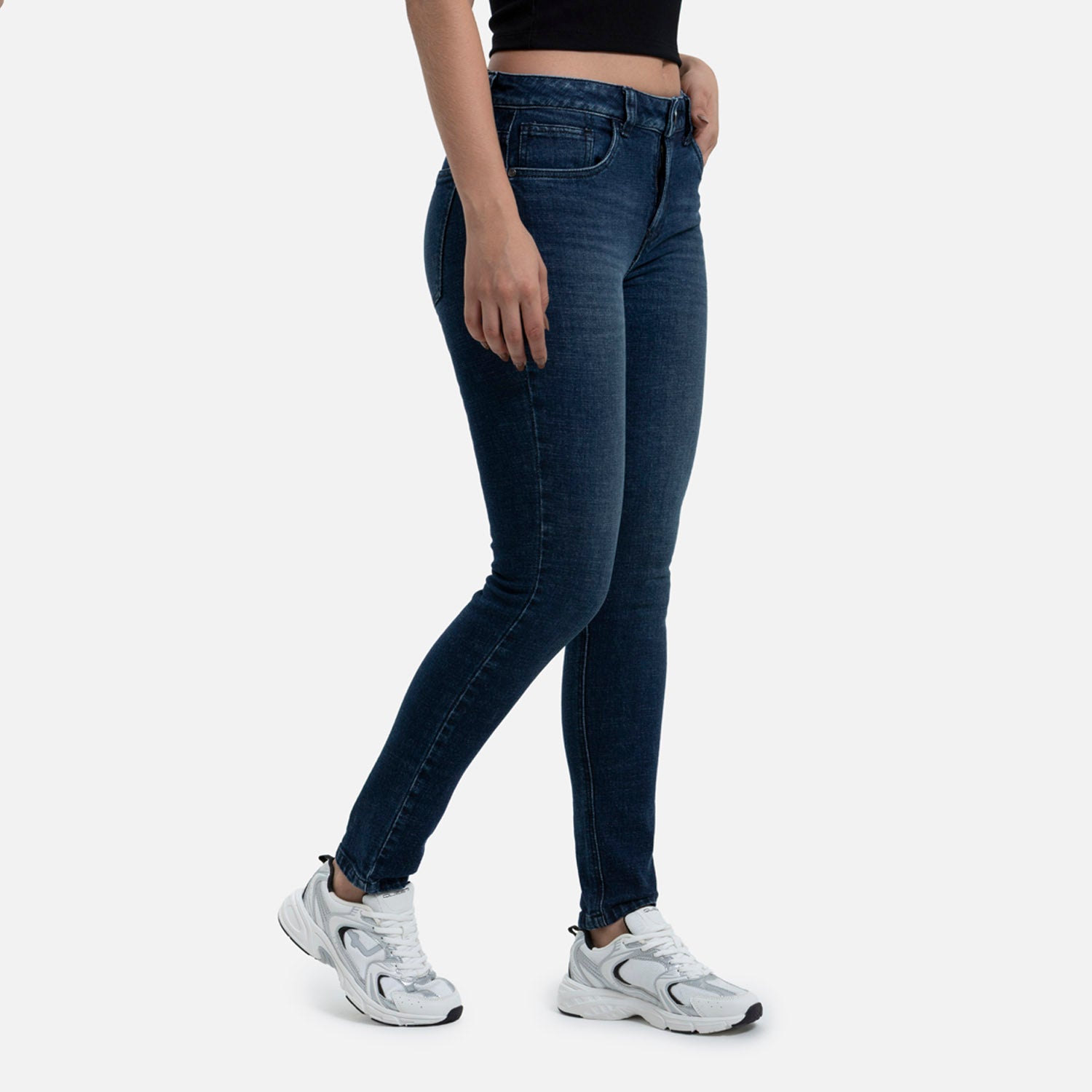 JEAN 5 BOLSILLOS COLOR AZUL OSCURO