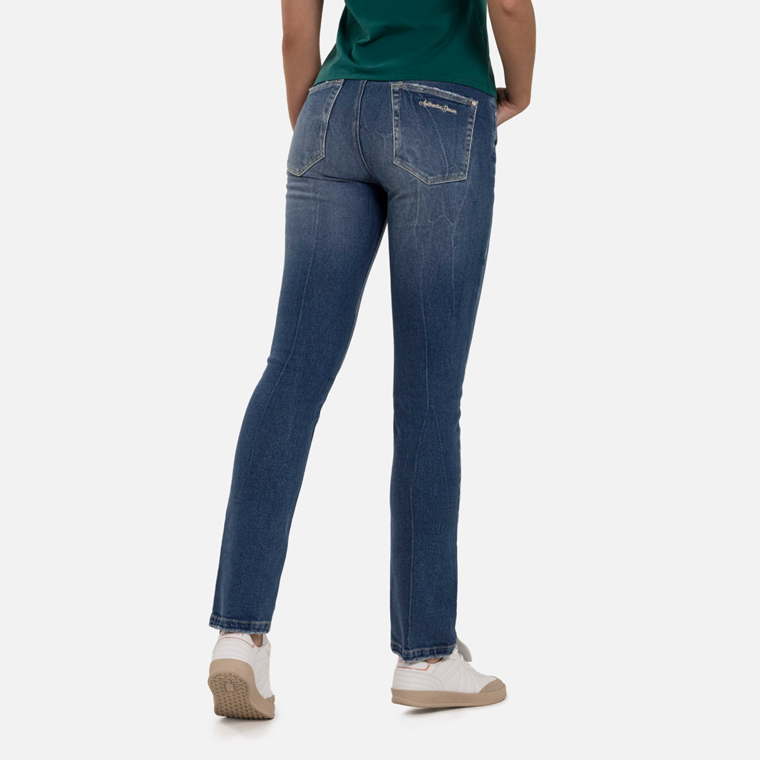 JEAN 5 BOLSILLOS COLOR AZUL MEDIO