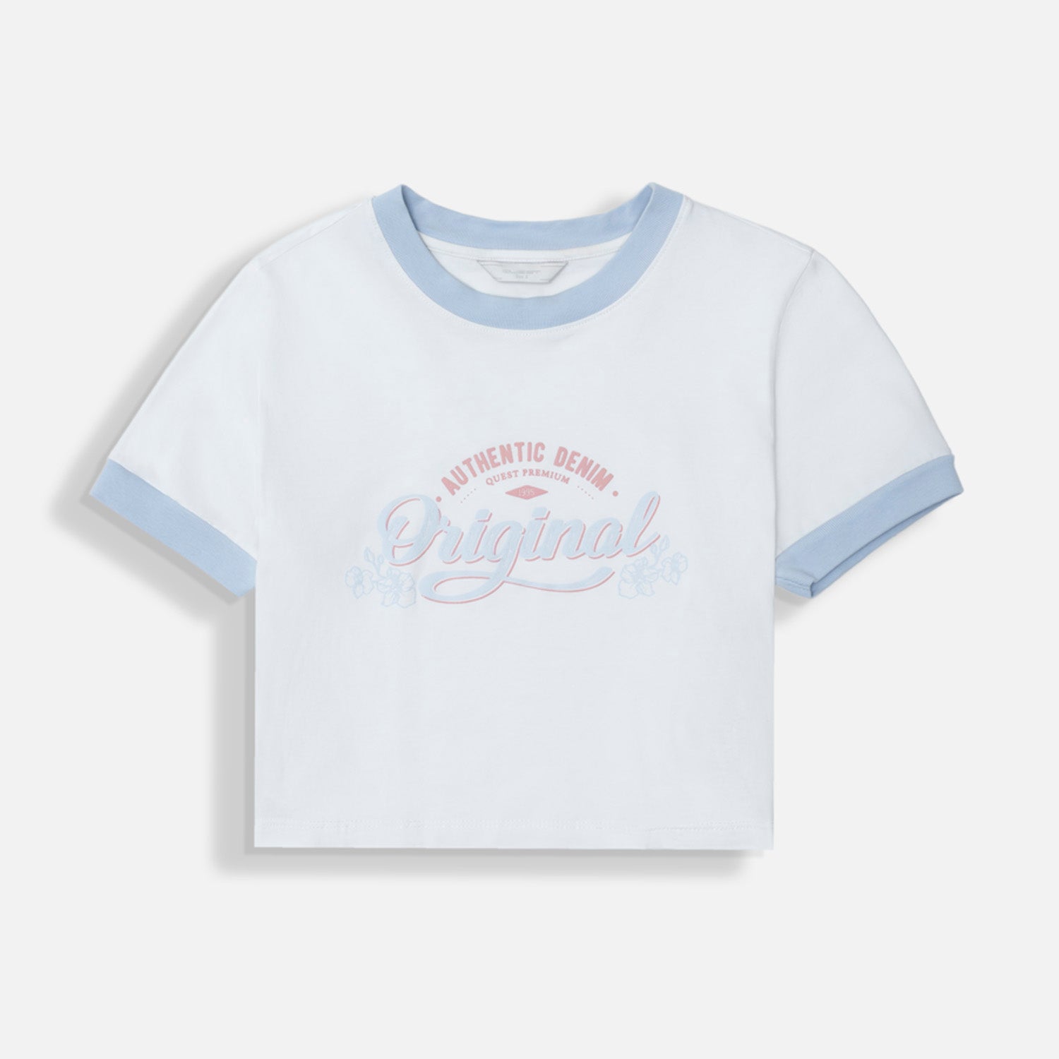 CAMISETA MANGA CORTA COLOR IVORY