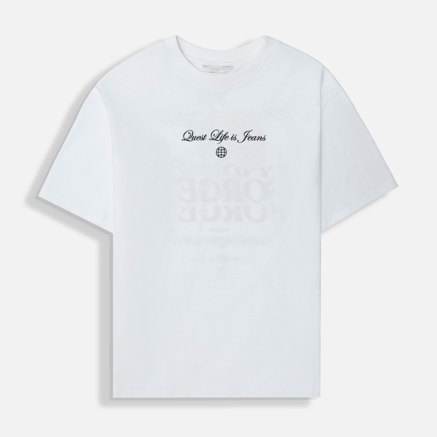 CAMISETA MANGA CORTA COLOR IVORY