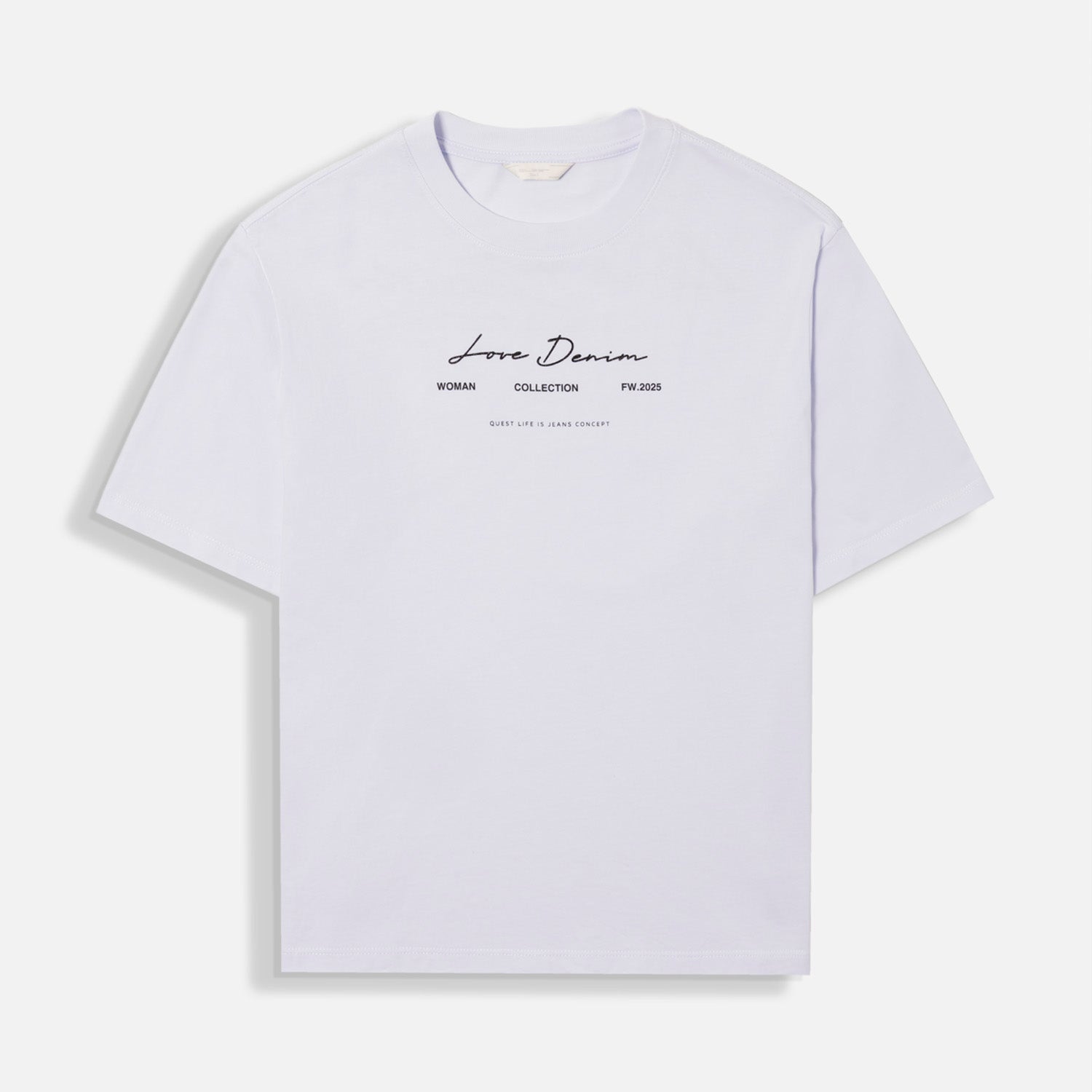 CAMISETA MANGA CORTA COLOR BLANCO OPTICO