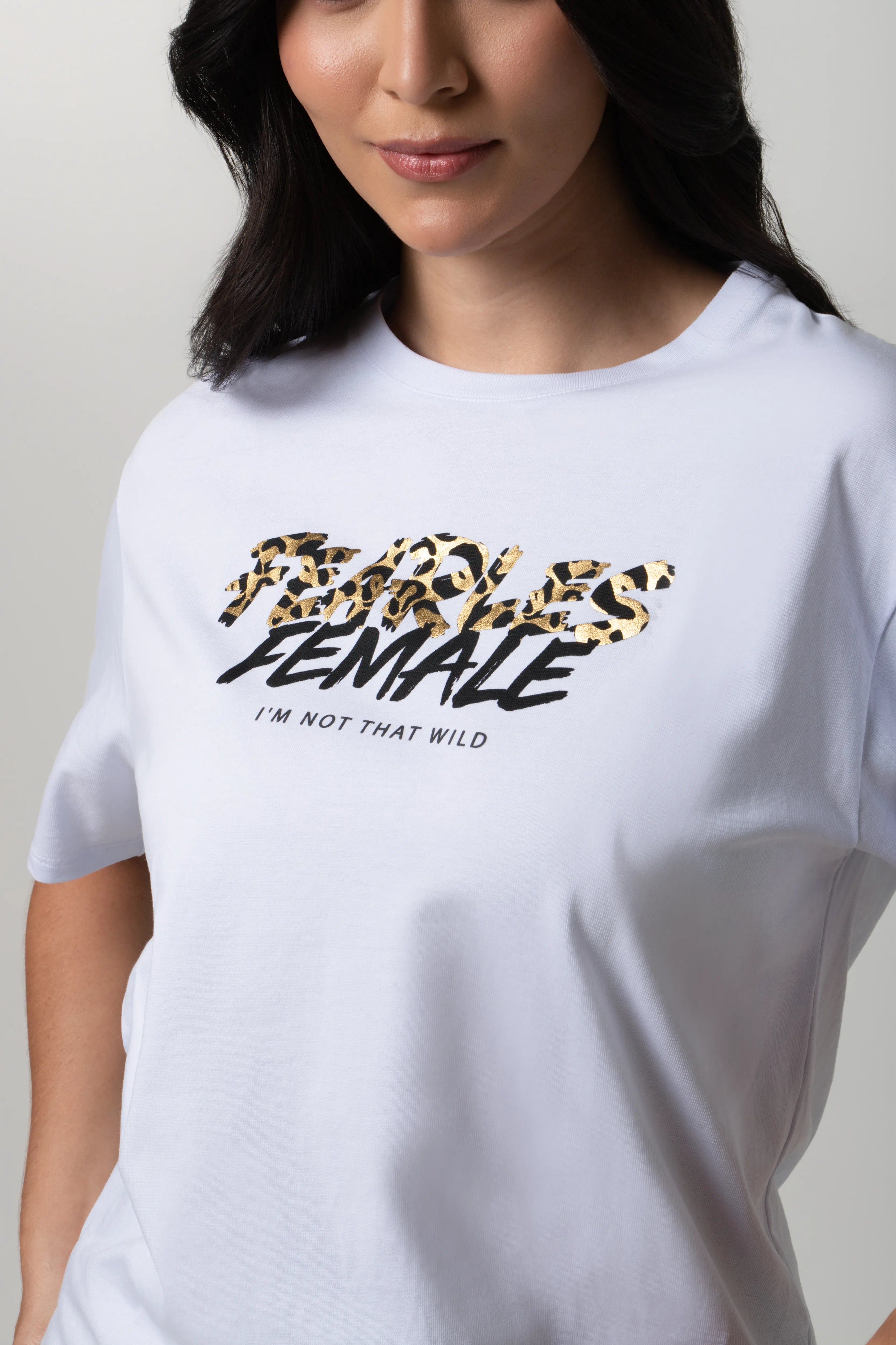 CAMISETA MANGA CORTA COLOR BLANCO OPTICO