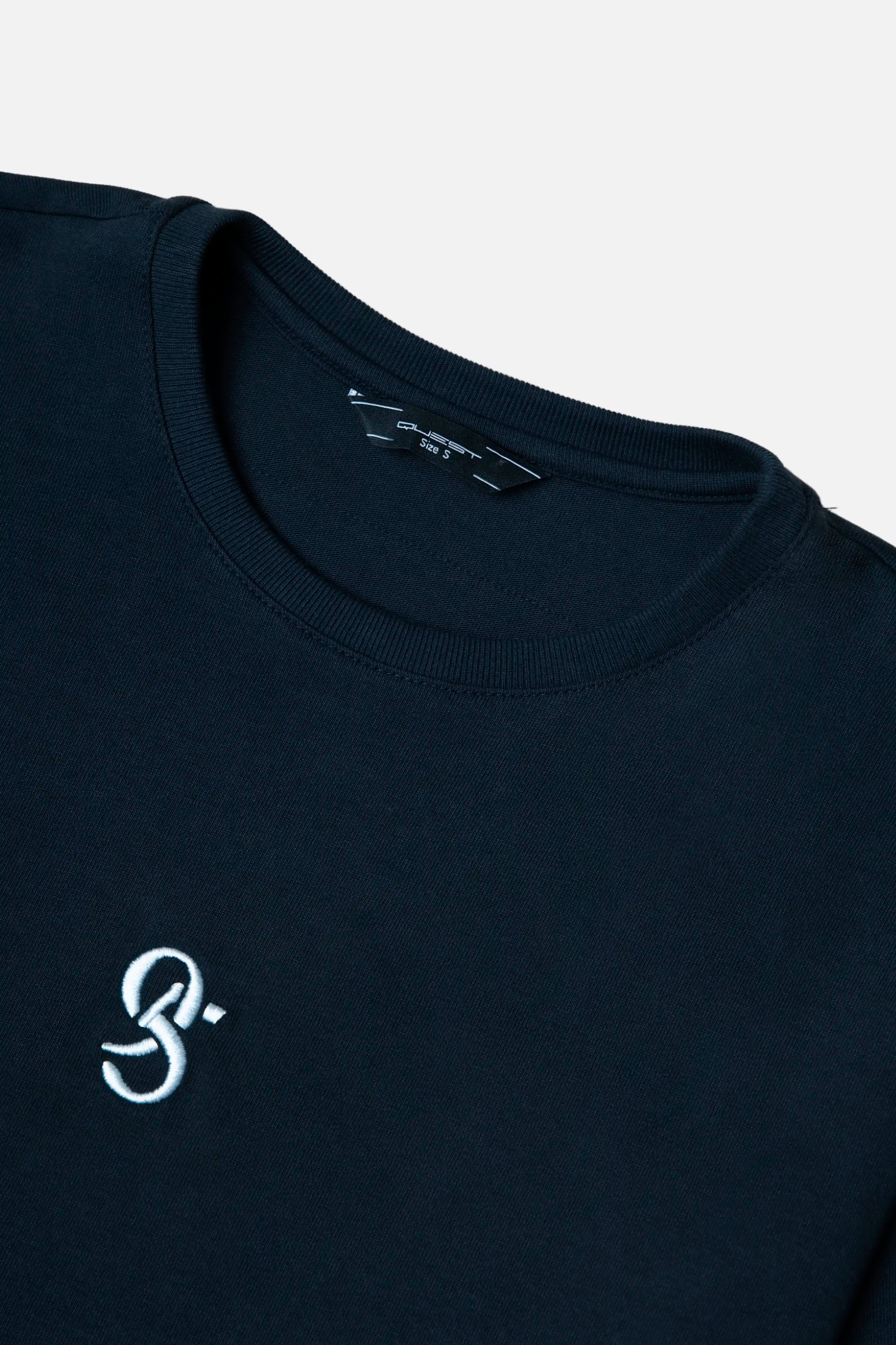 CAMISETA MANGA CORTA COLOR AZUL OSCURO