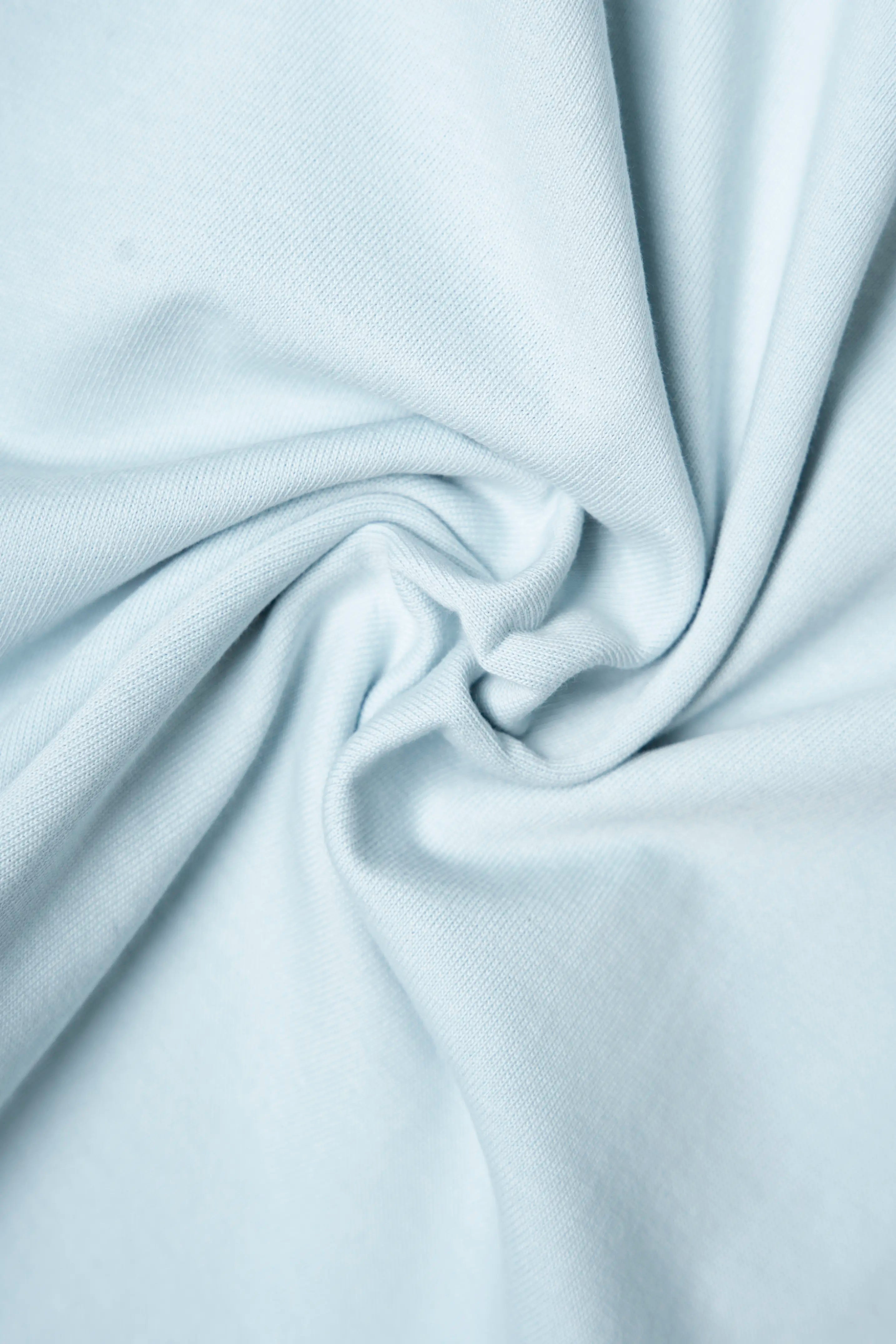 CAMISETA MANGA CORTA COLOR BABY BLUE