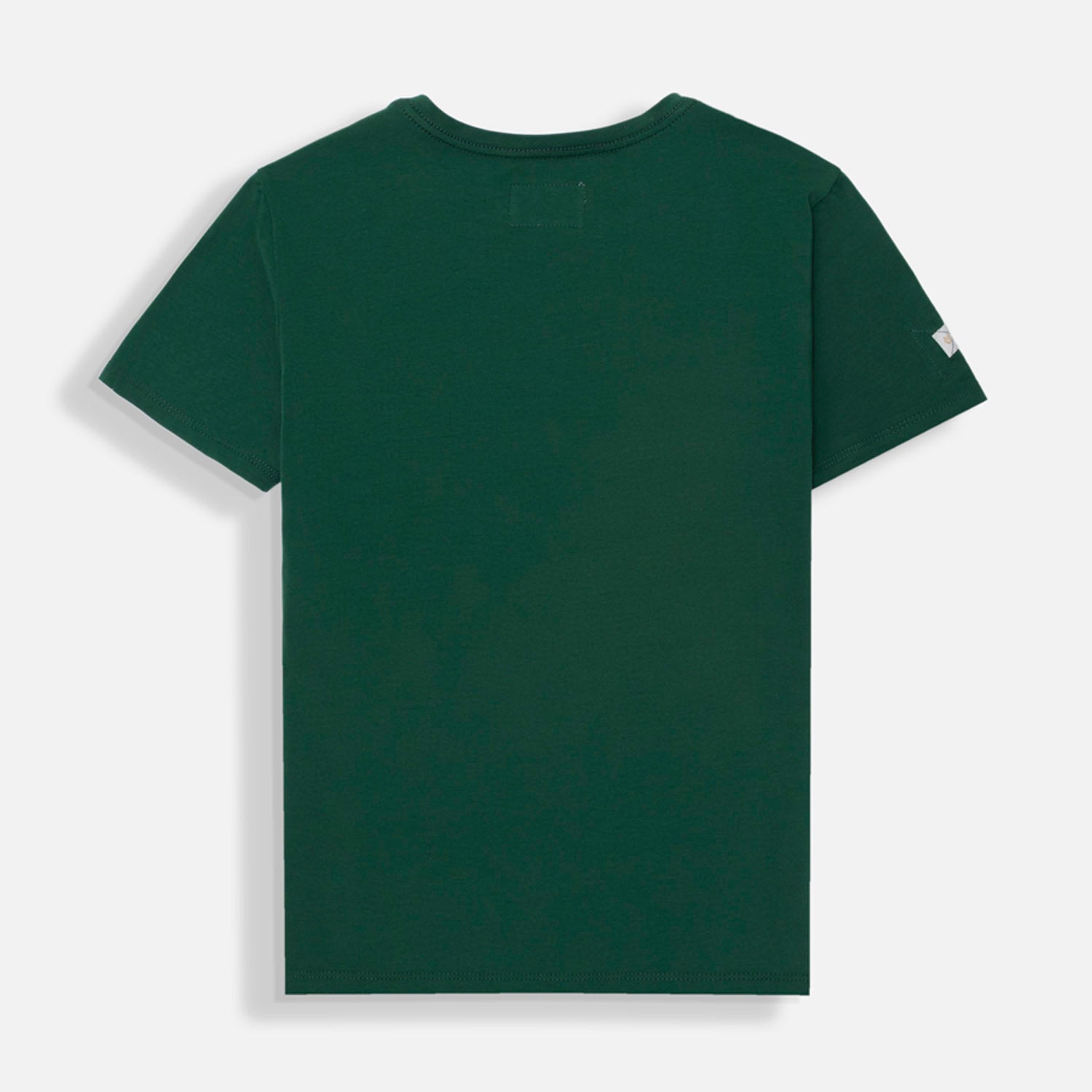 CAMISETA PREMIUM MANGA CORTA COLOR VERDE PRADERA
