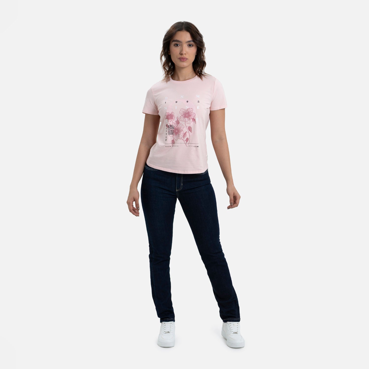 CAMISETA PREMIUM MANGA CORTA COLOR ROSADO FRESA
