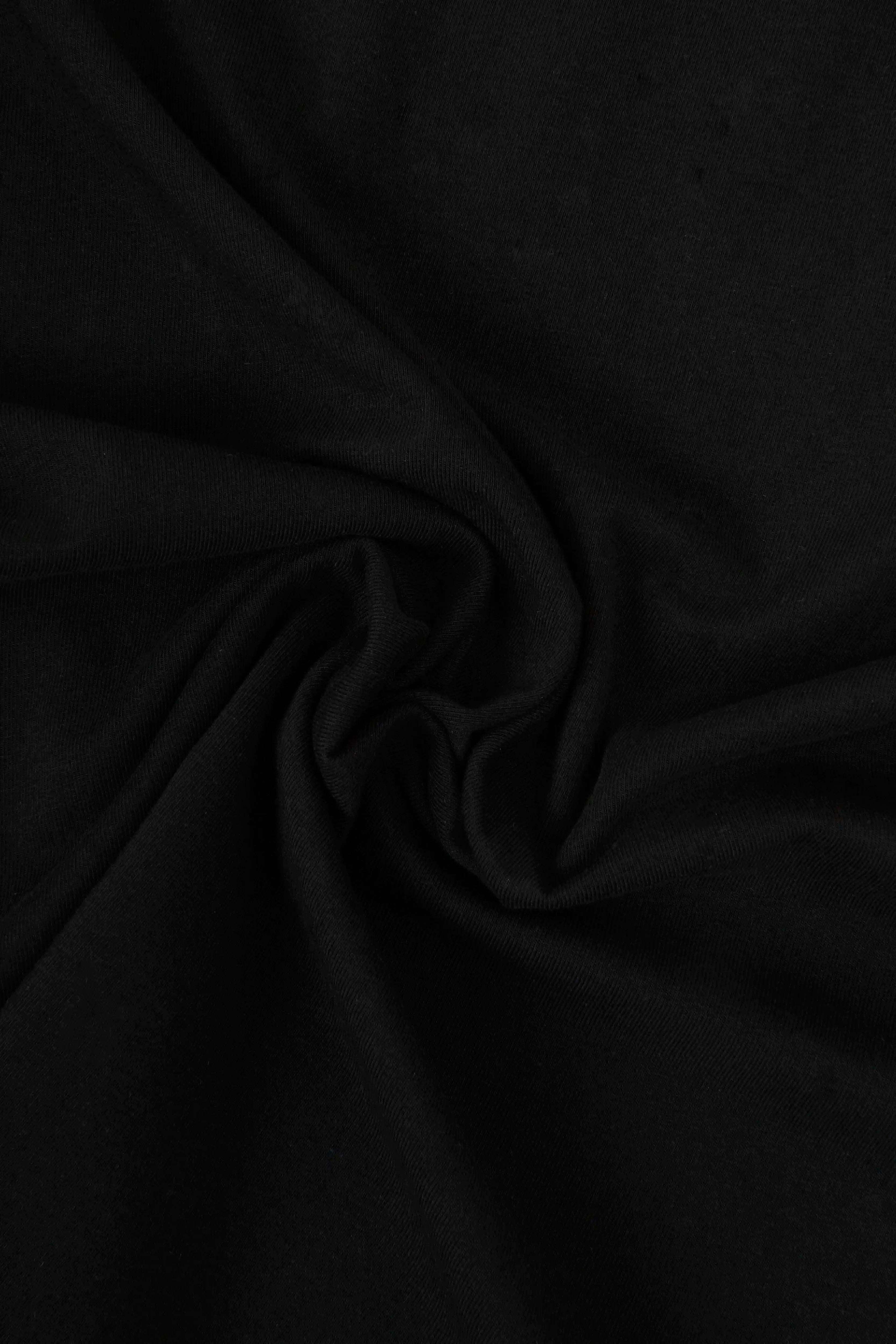 CAMISETA PREMIUM MANGA CORTA COLOR NEGRO