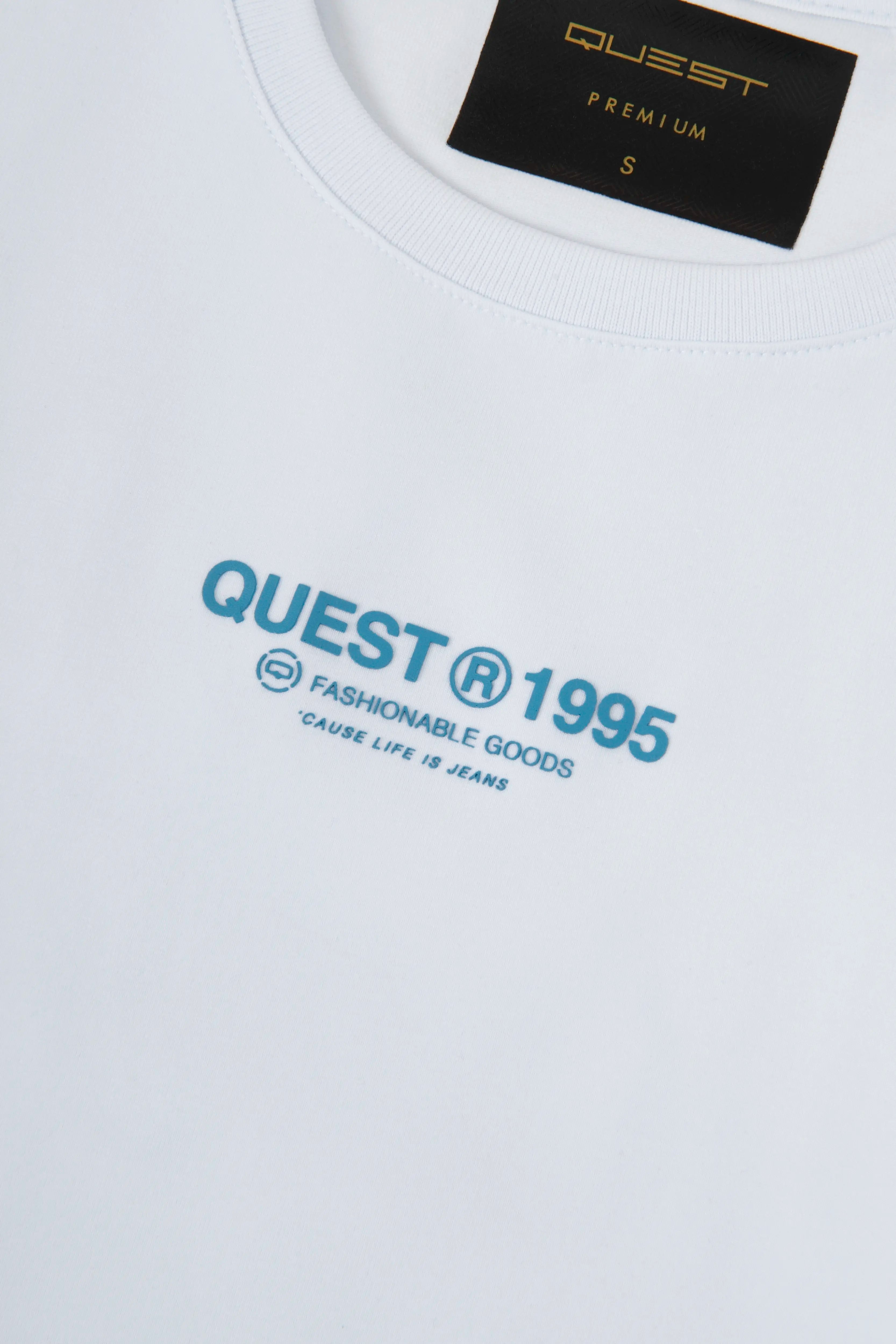 CAMISETA PREMIUM MANGA CORTA COLOR BLANCO OPTICO