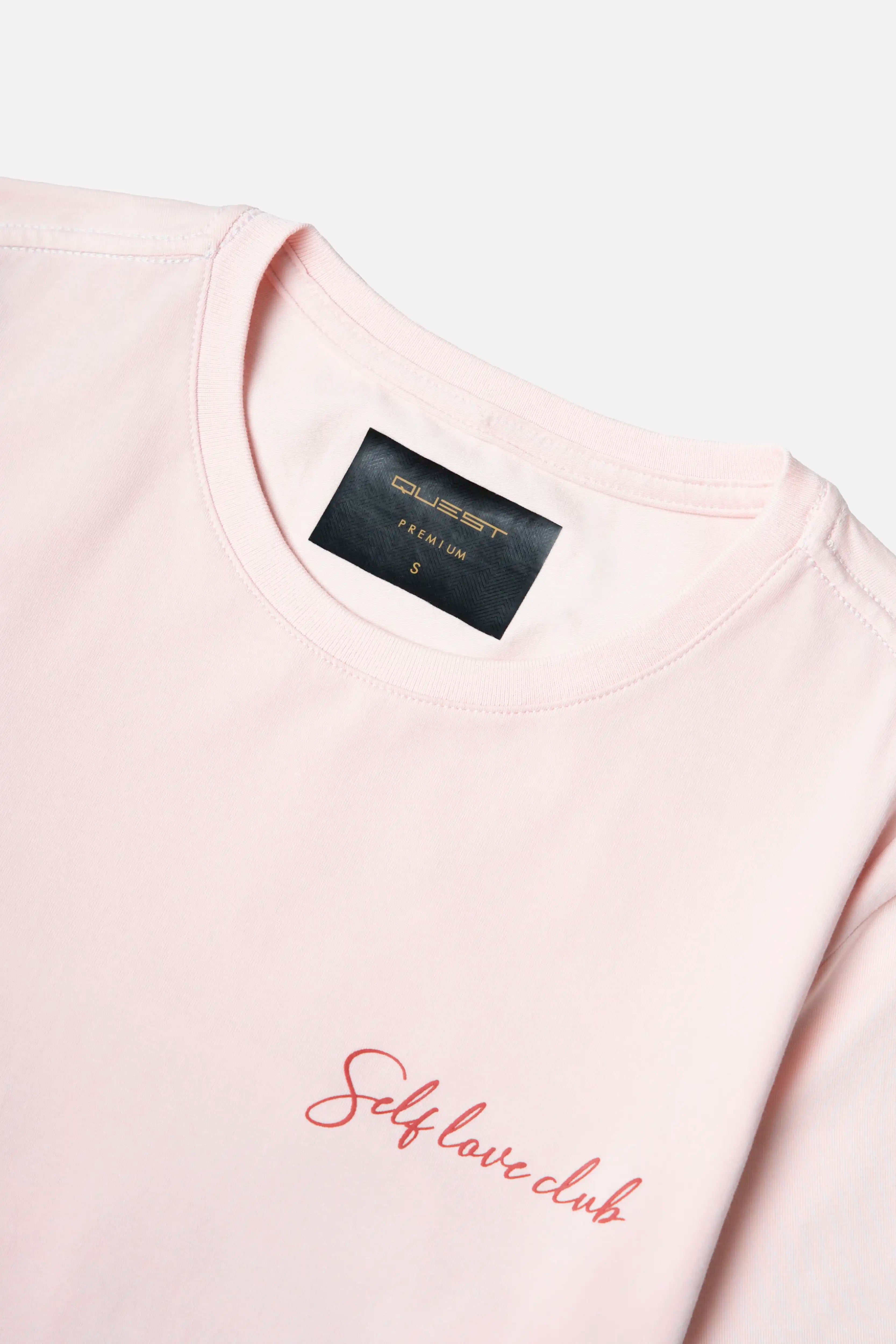 CAMISETA PREMIUM MANGA CORTA COLOR ROSADO FRESA