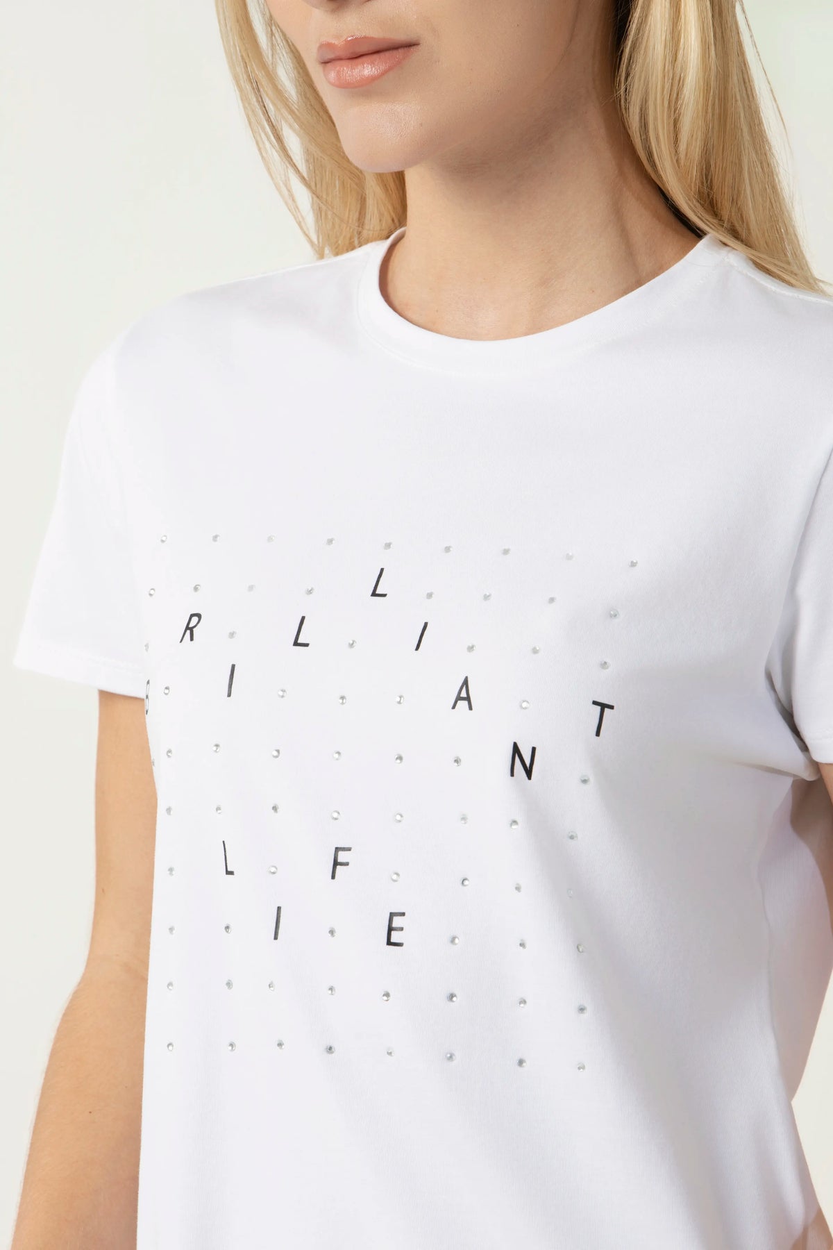 CAMISETA PREMIUM MANGA CORTA COLOR BLANCO BLANCO