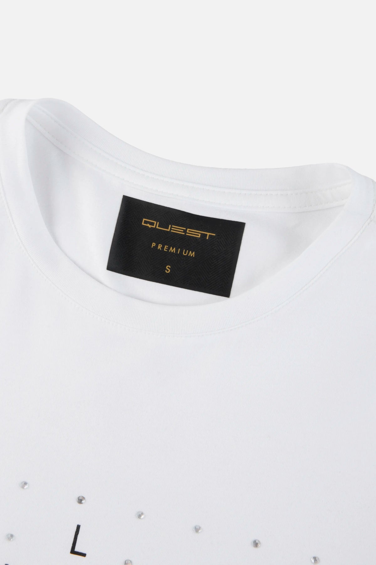 CAMISETA PREMIUM MANGA CORTA COLOR BLANCO BLANCO
