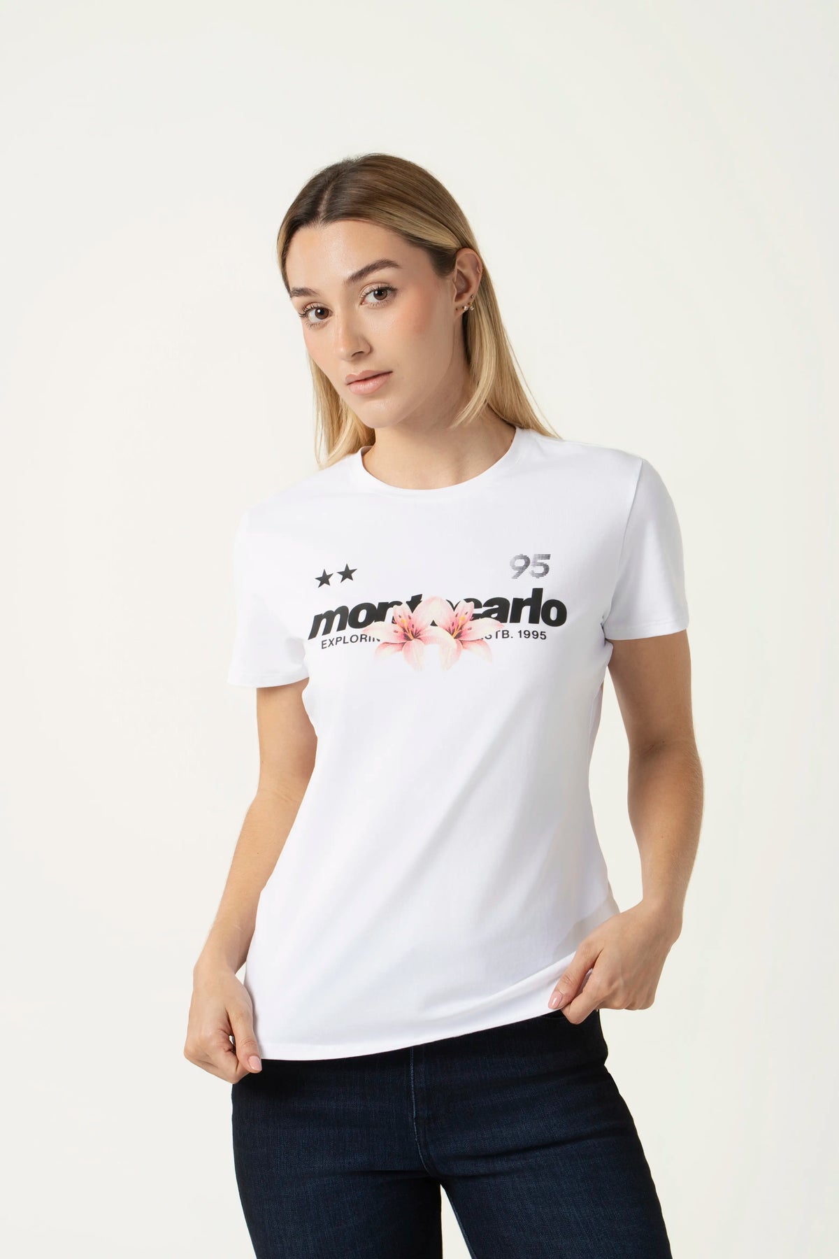 CAMISETA PREMIUM MANGA CORTA COLOR BLANCO BLANCO