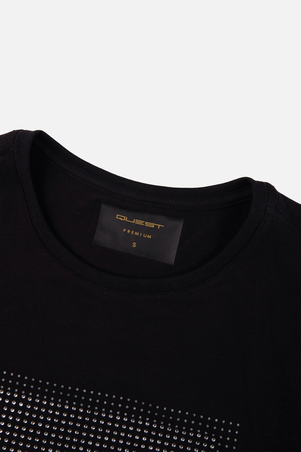 CAMISETA PREMIUM MANGA CORTA COLOR NEGRO