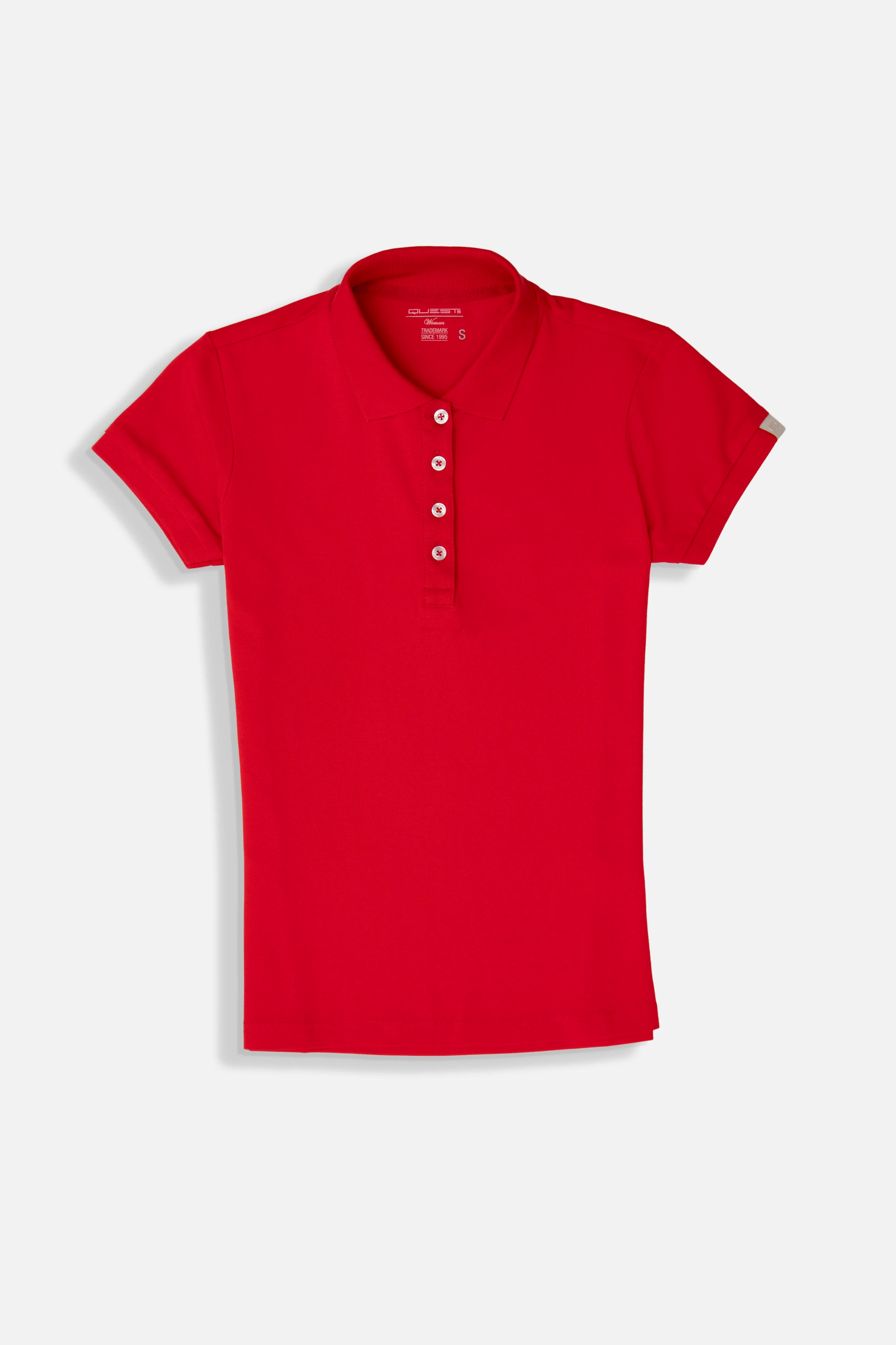 POLO SLIM COLOR ROJO CEREZA
