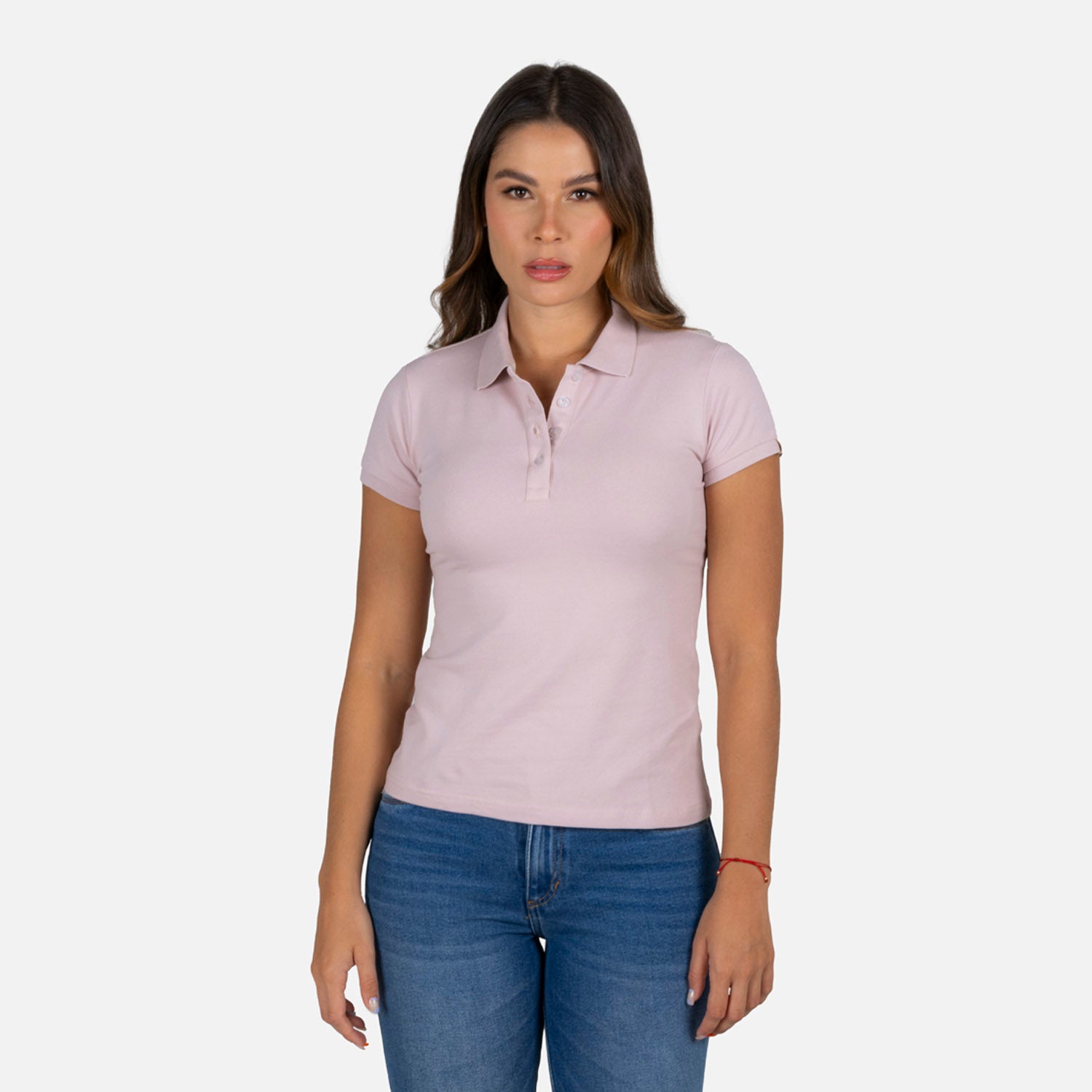 POLO SLIM COLOR VIOLETA ICE