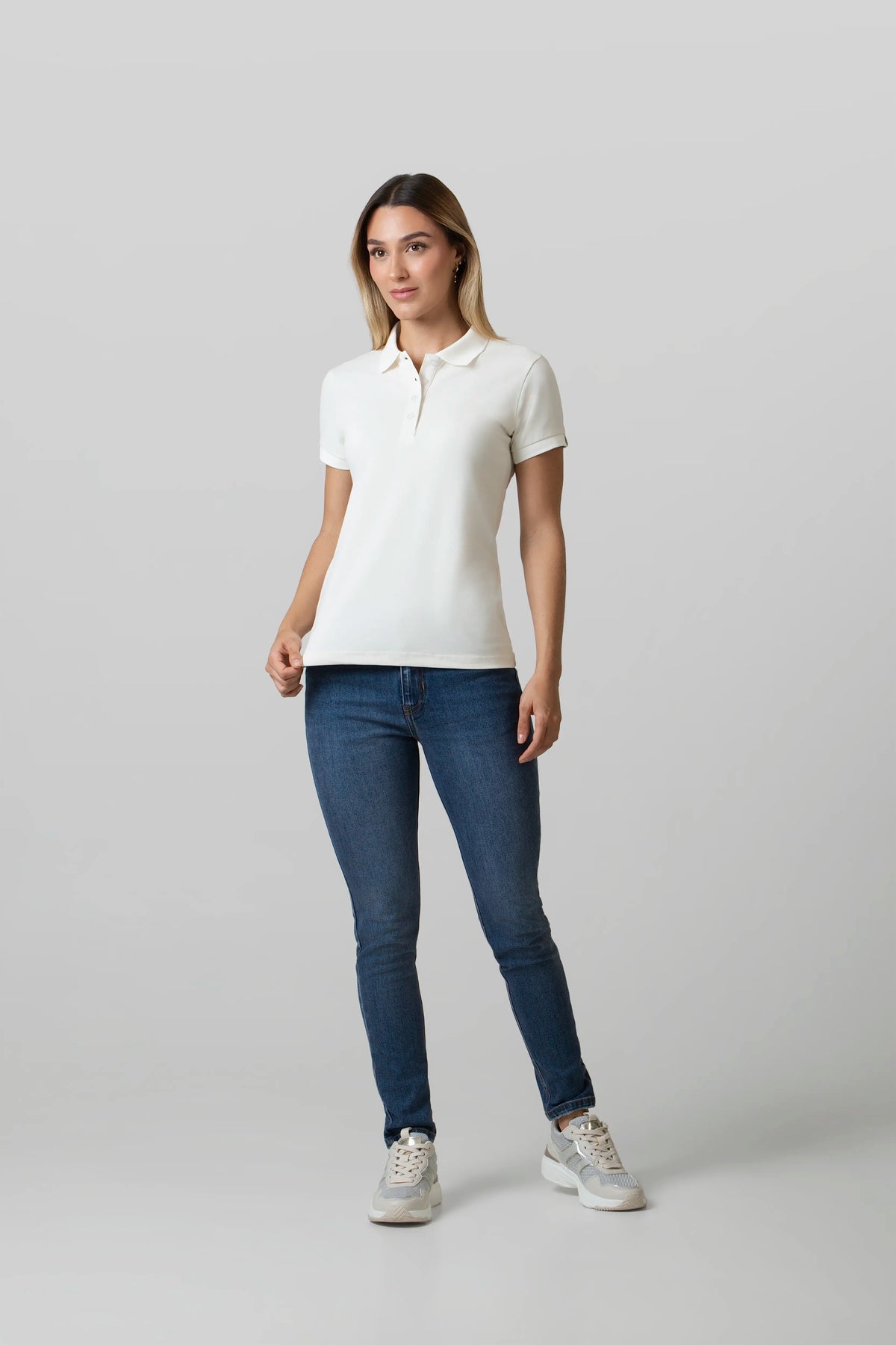 POLO SLIM COLOR IVORY