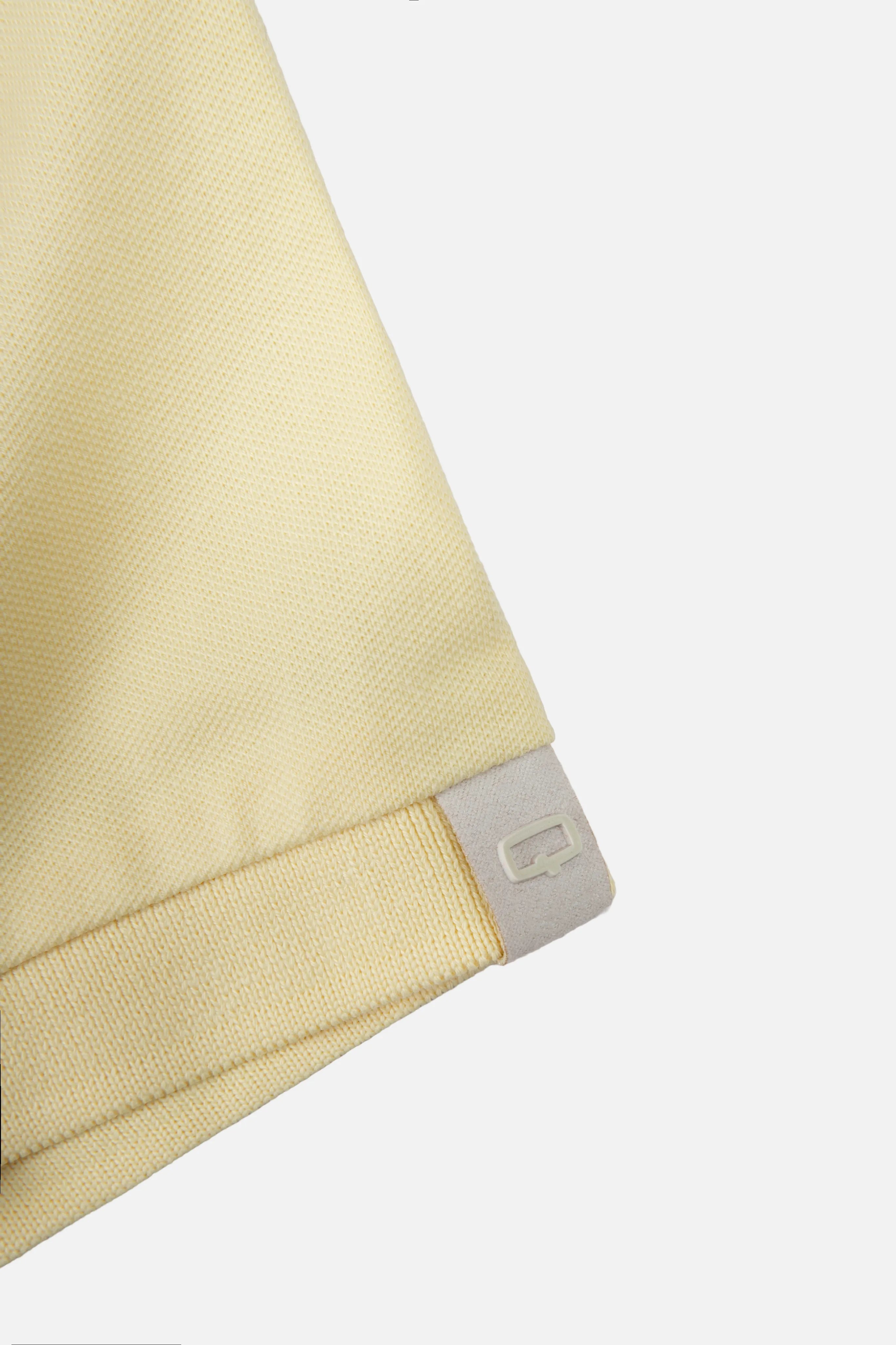 POLO SLIM COLOR BANANA PALIDO