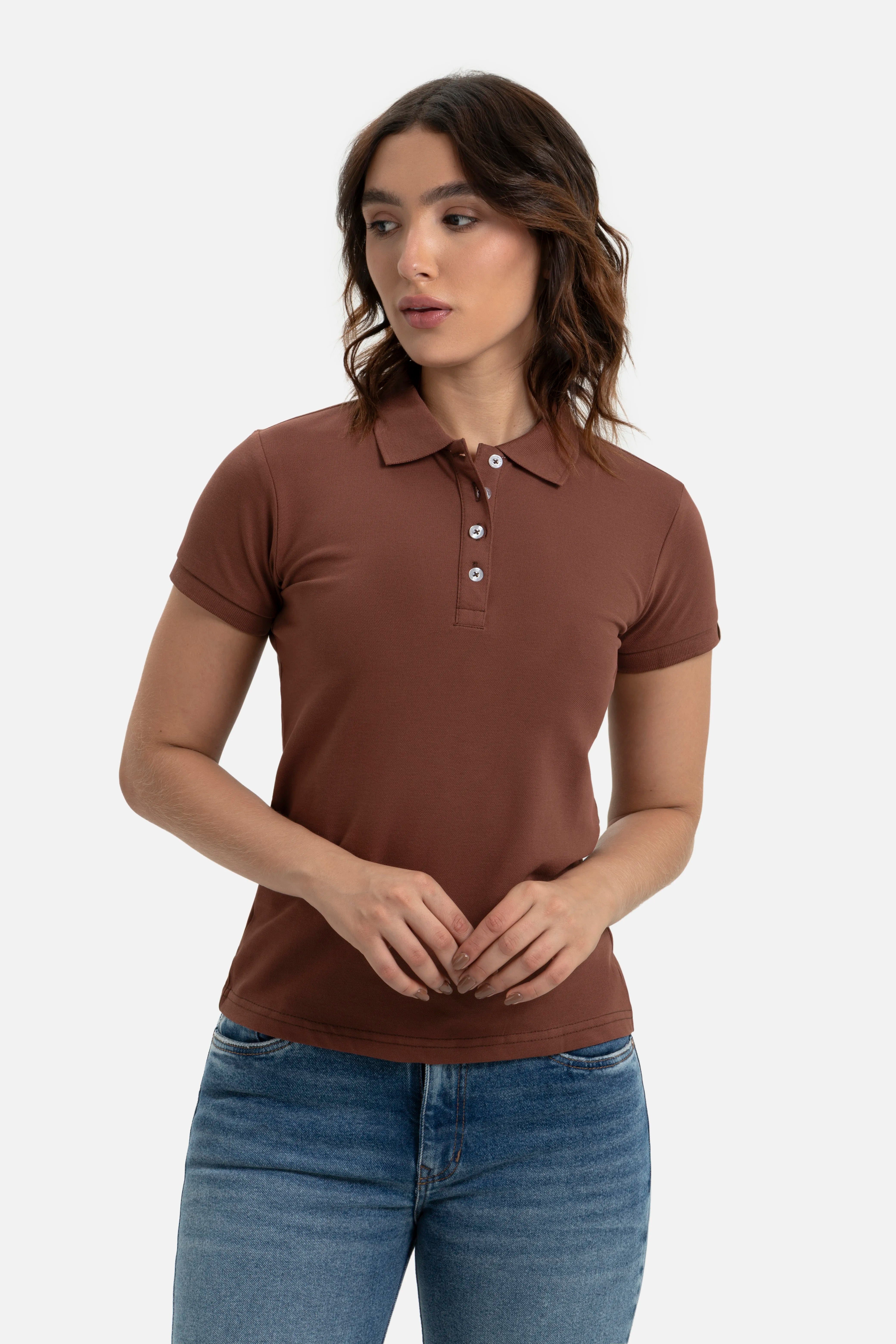 POLO SLIM COLOR BRUNETTE