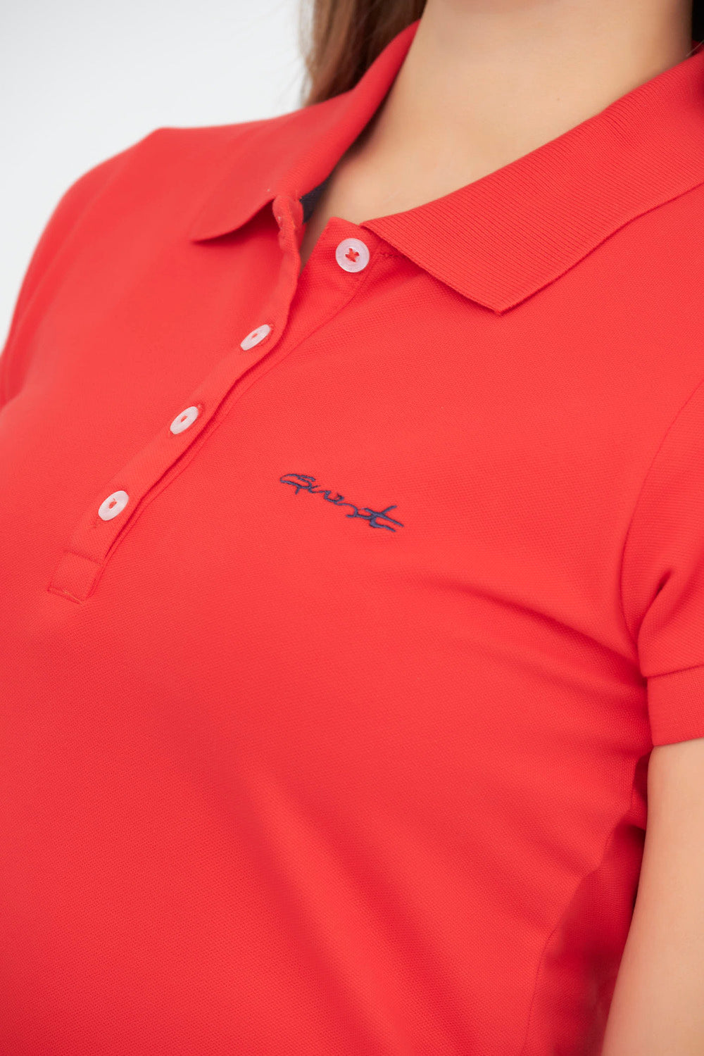 POLO SLIM COLOR ROJO CEREZA