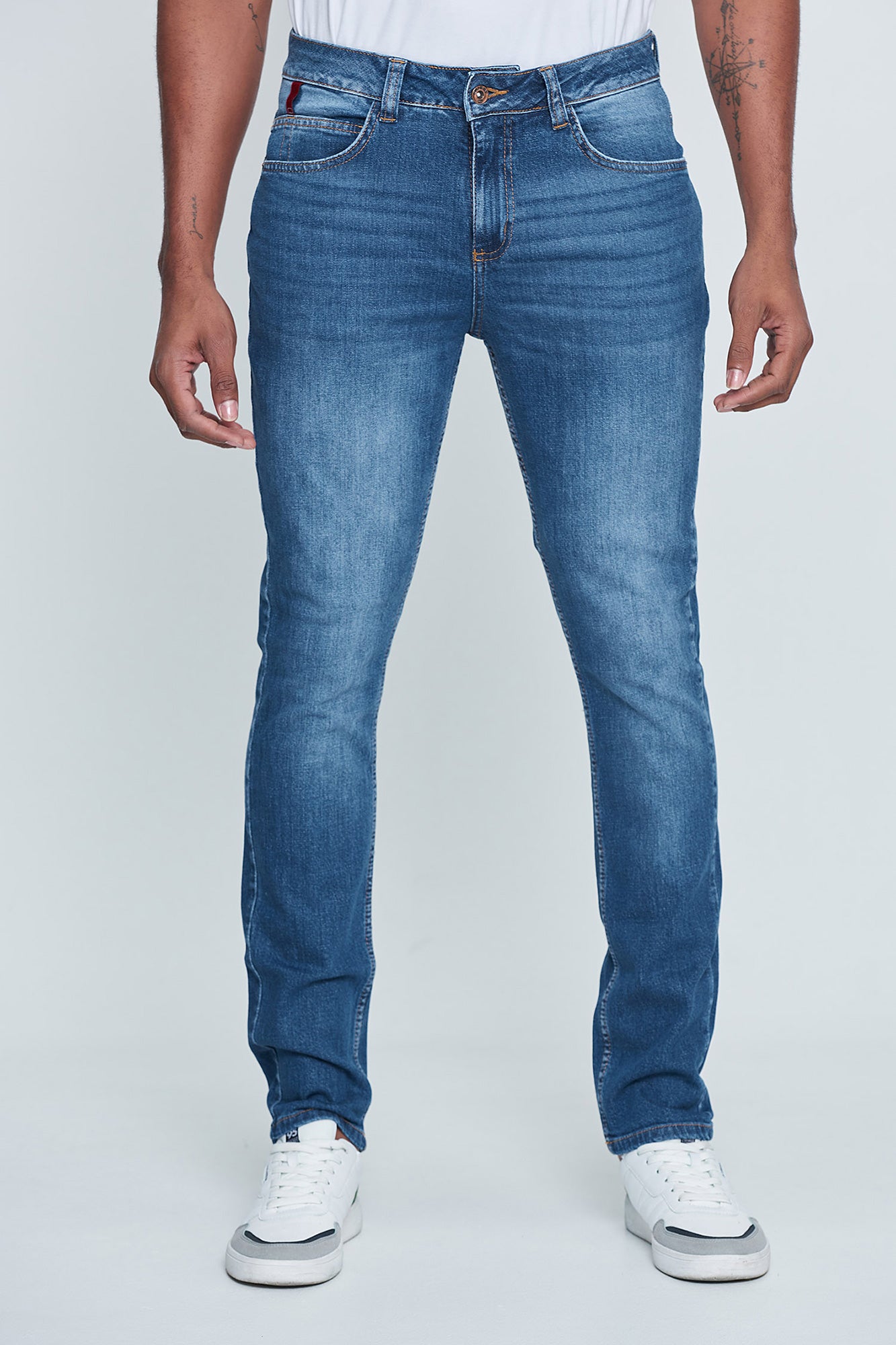 JEAN 5 BOLSILLOS COLOR AZUL INDUSTRY