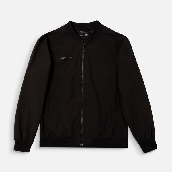 CHAQUETA BOMBER COLOR NEGRO