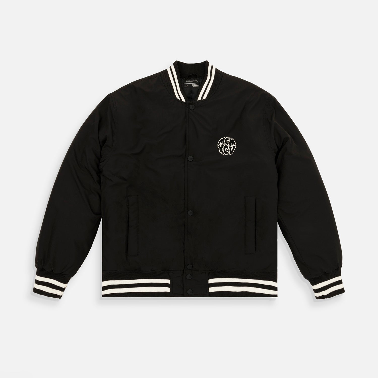 CHAQUETA ACOLCHADA COLOR NEGRO