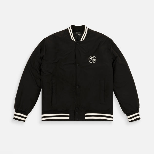CHAQUETA ACOLCHADA COLOR NEGRO