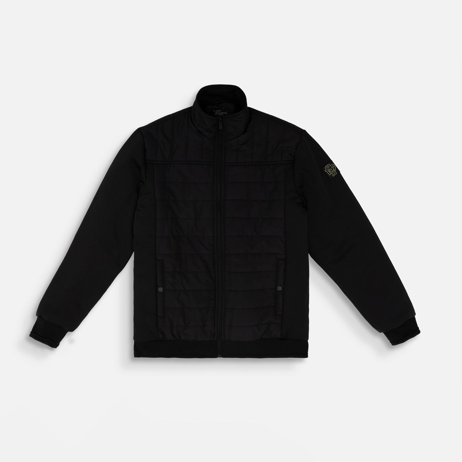CHAQUETA ACOLCHADA COLOR NEGRO