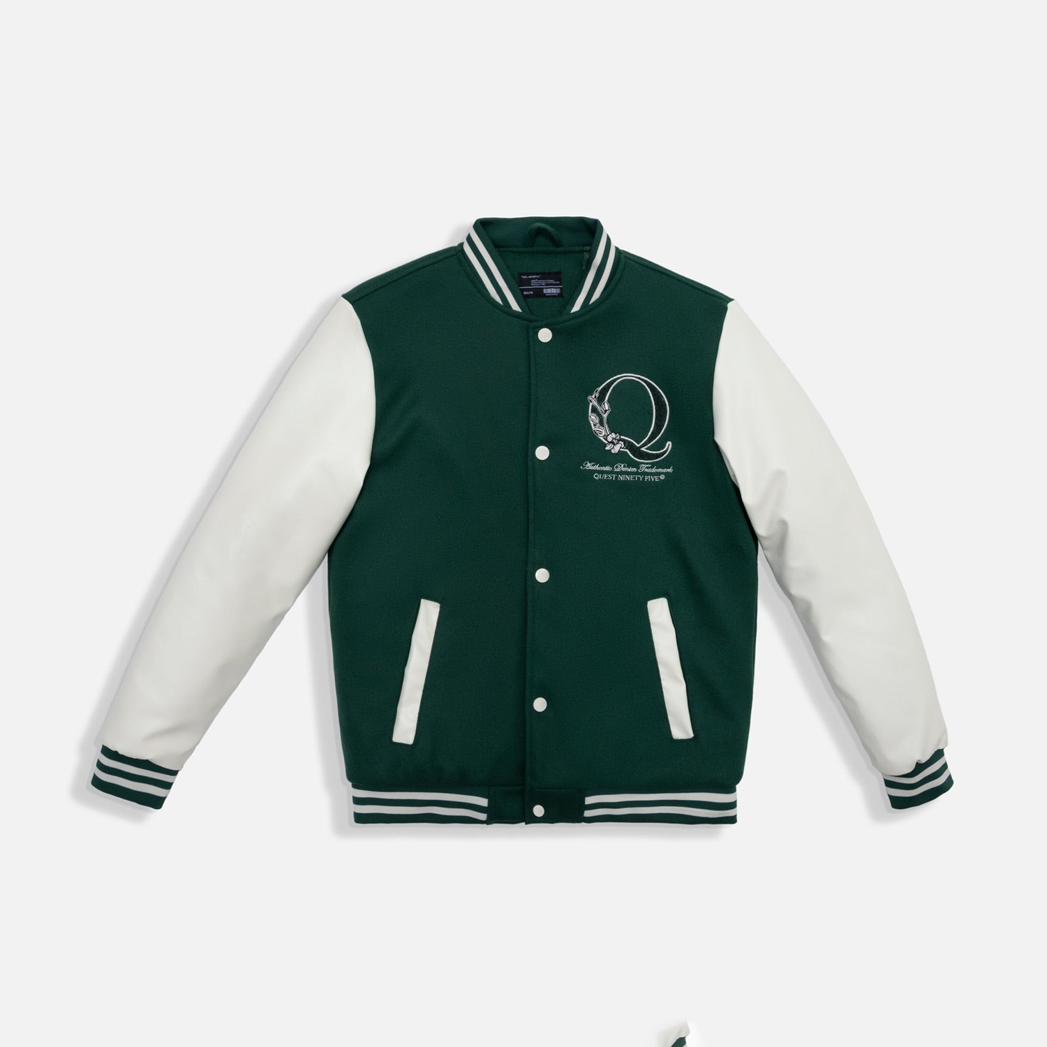 CHAQUETA BOMBER COLOR VERDE TORMENTA