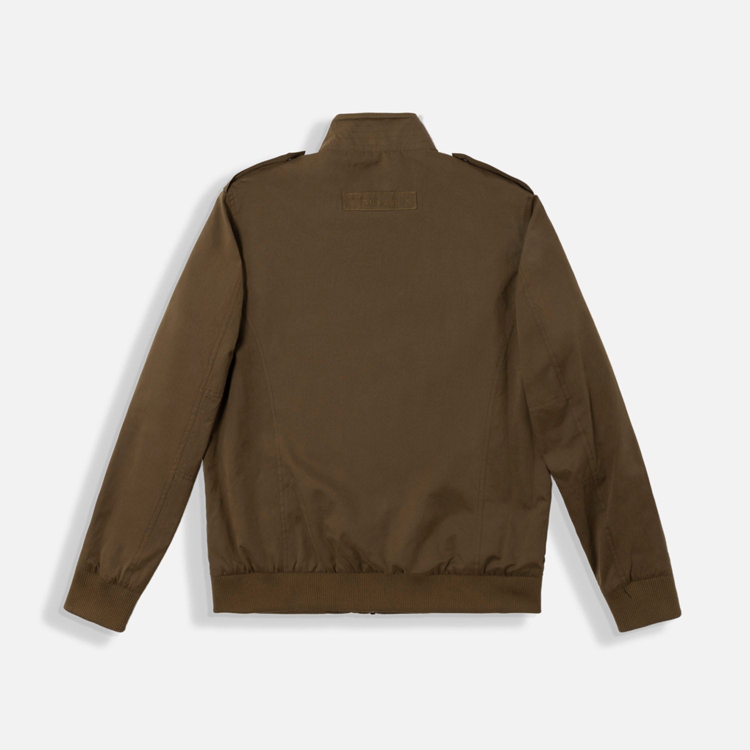 CHAQUETA BOMBER COLOR VERDE MILITAR