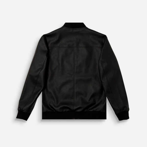 CHAQUETA BOMBER COLOR NEGRO