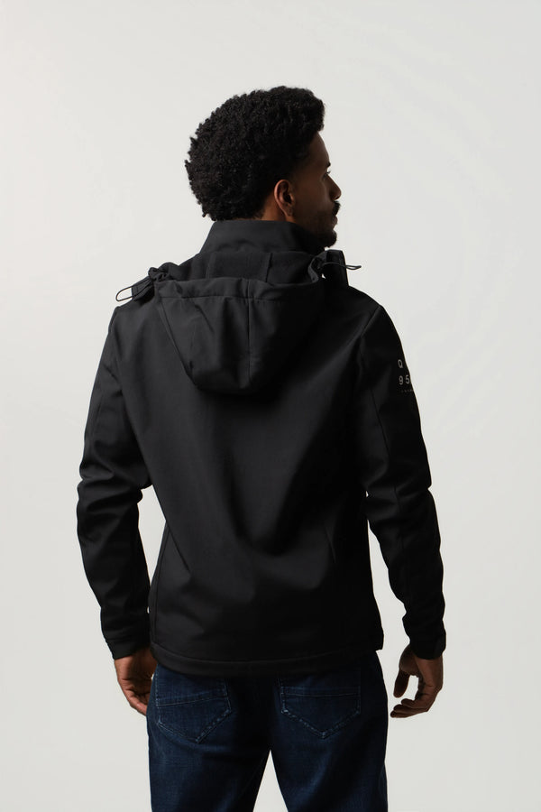 CHAQUETA PARKA COLOR NEGRO