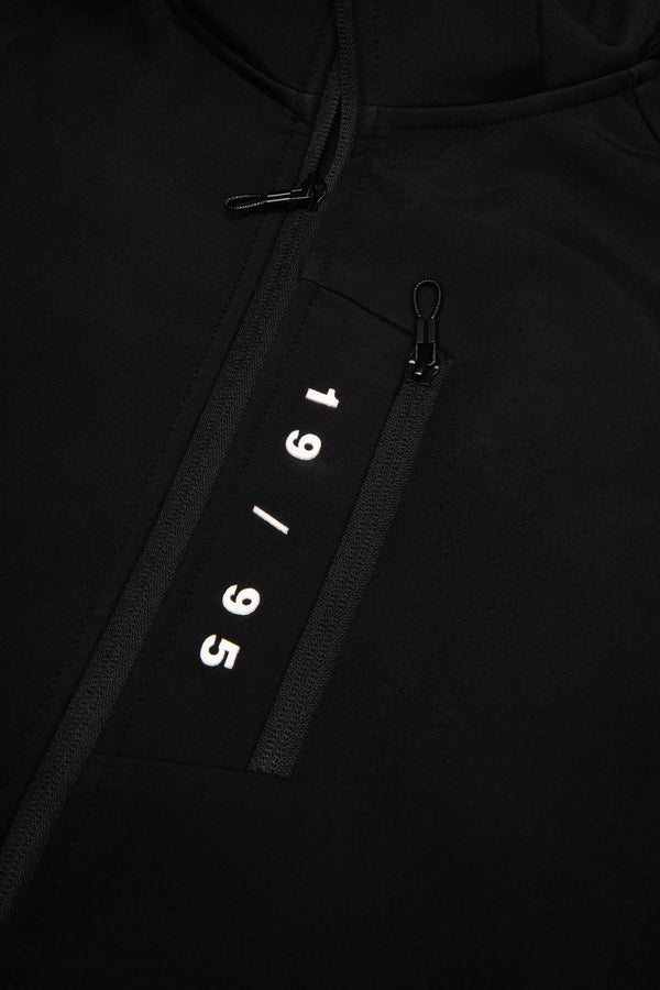 CHAQUETA PARKA COLOR NEGRO