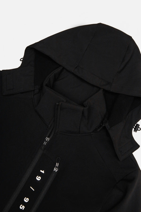 CHAQUETA PARKA COLOR NEGRO