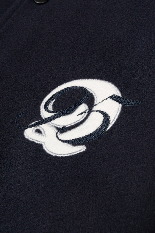 CHAQUETA BOMBER COLOR AZUL OSCURO