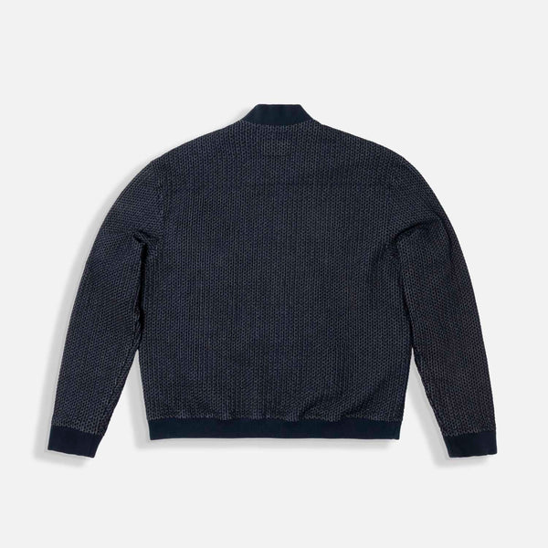 CHAQUETA BOMBER COLOR AZUL OSCURO