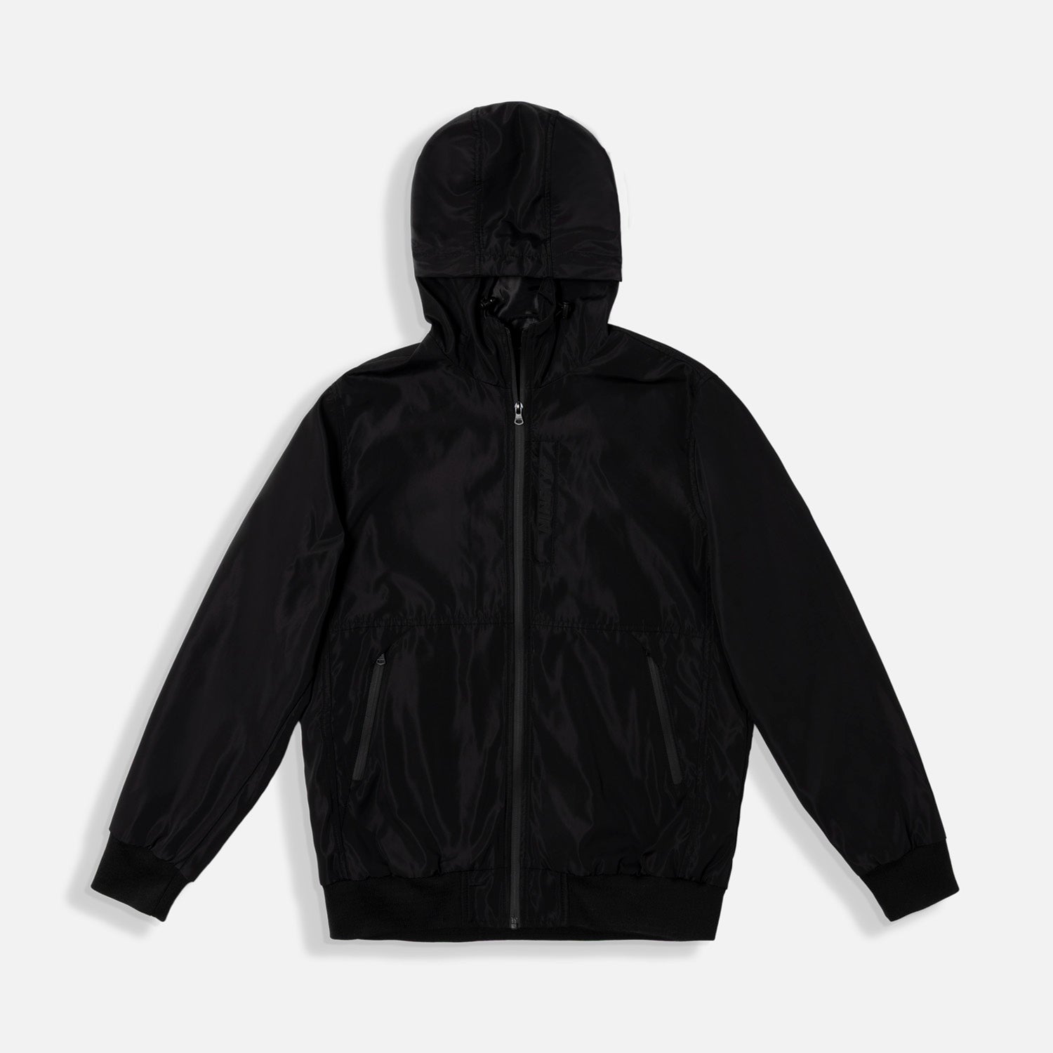 CHAQUETA ROMPEVIENTOS COLOR NEGRO