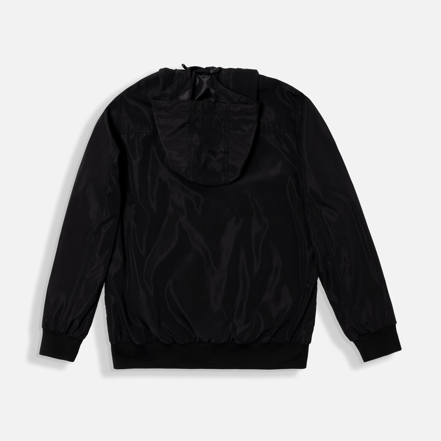 CHAQUETA ROMPEVIENTOS COLOR NEGRO