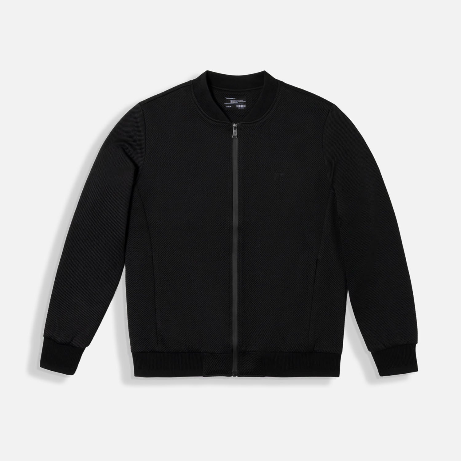 CHAQUETA BOMBER COLOR NEGRO
