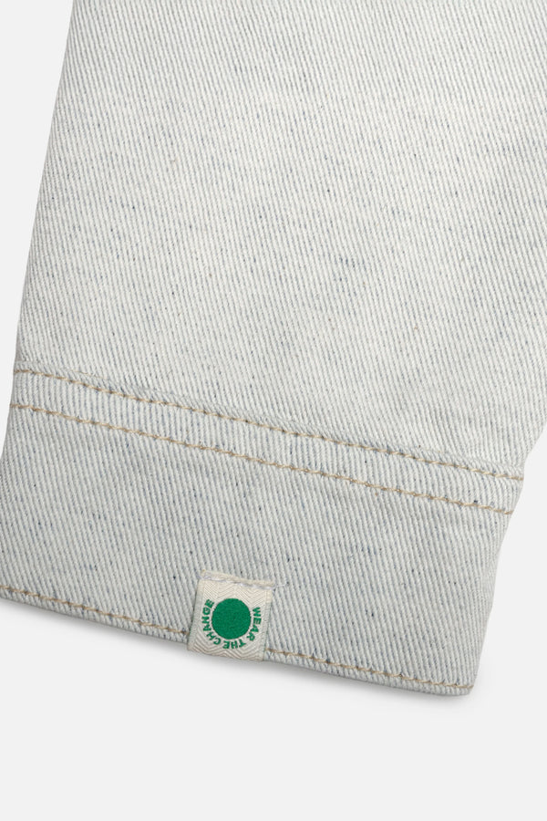 CHAQUETA TRUCKER COLOR AZUL MEDIO