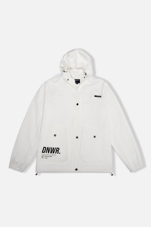 CHAQUETA PARKA COLOR BLANCO BLANCO