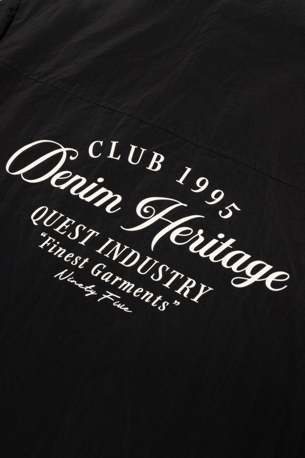 CHAQUETA ROMPEVIENTOS COLOR NEGRO