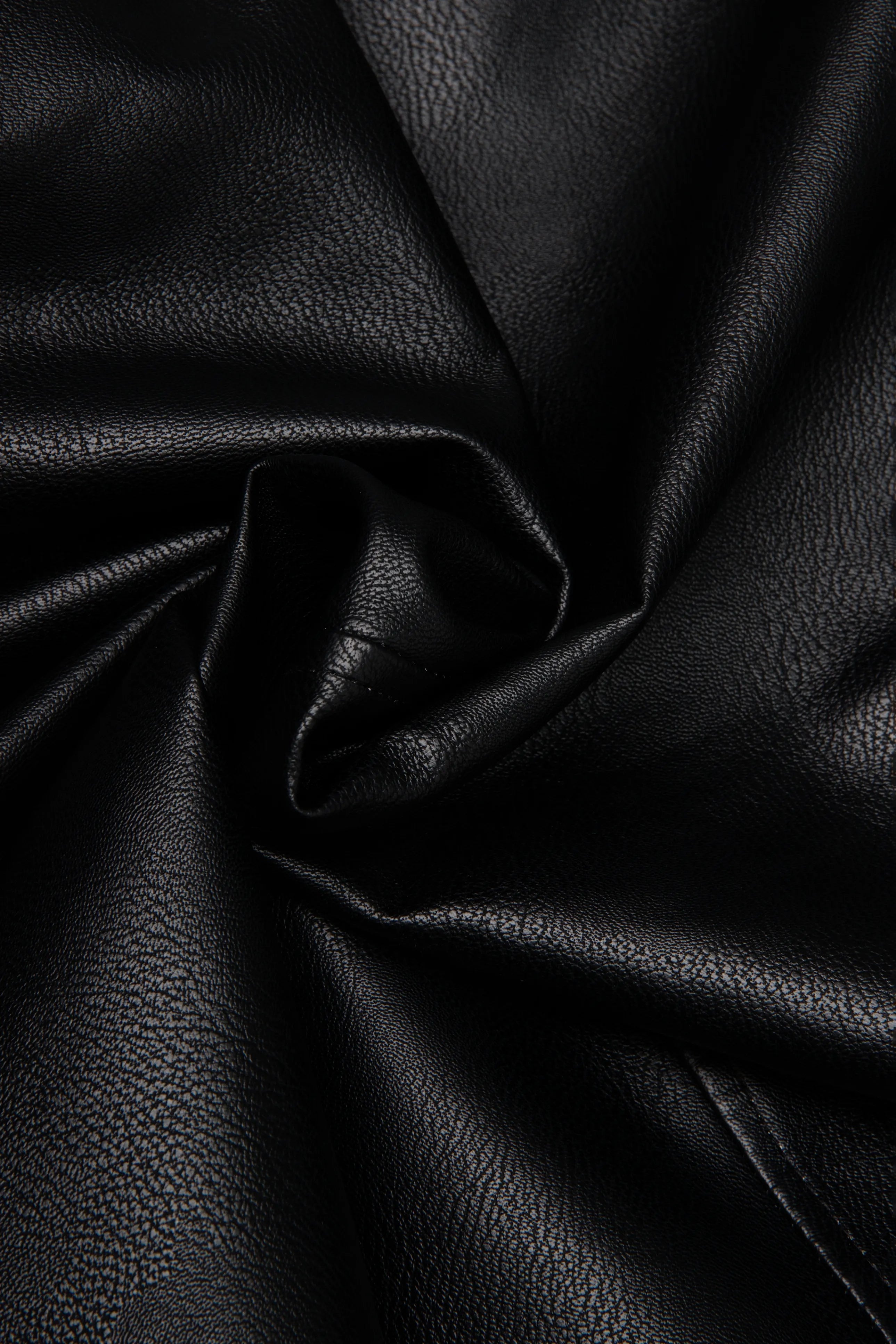 CHAQUETA BIKER COLOR NEGRO